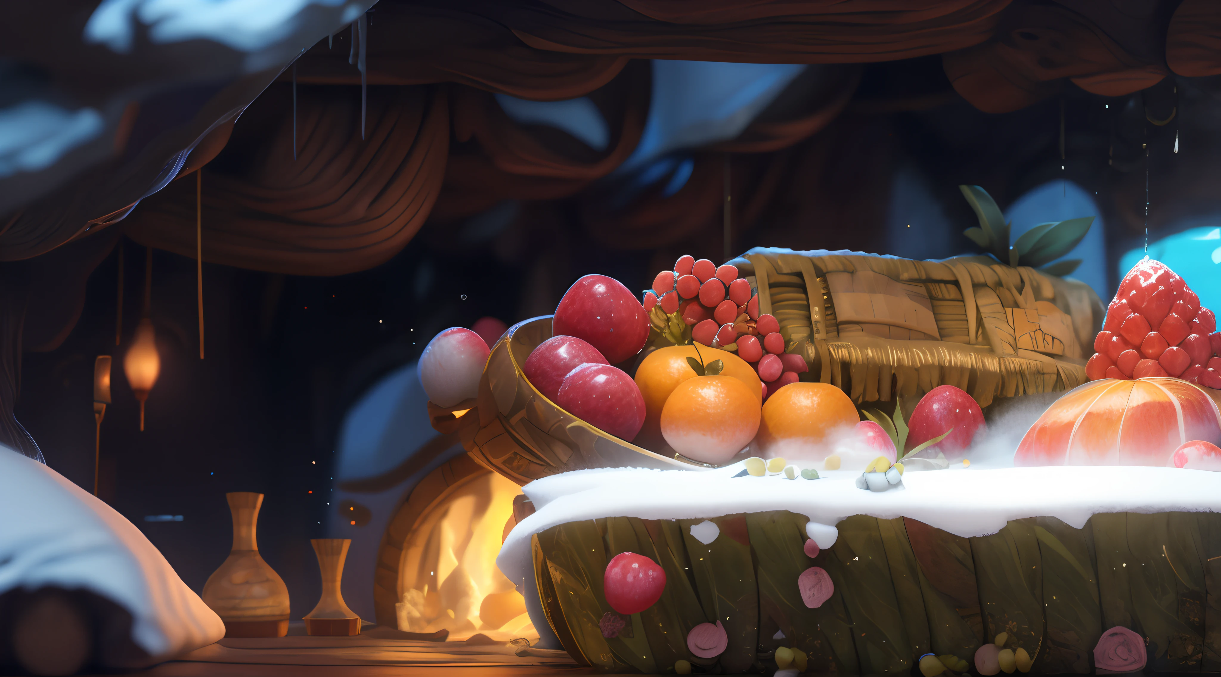 A bunch of fruit,delicacy,8K