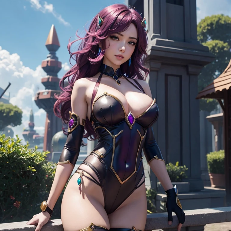 Lewd gem construct woman