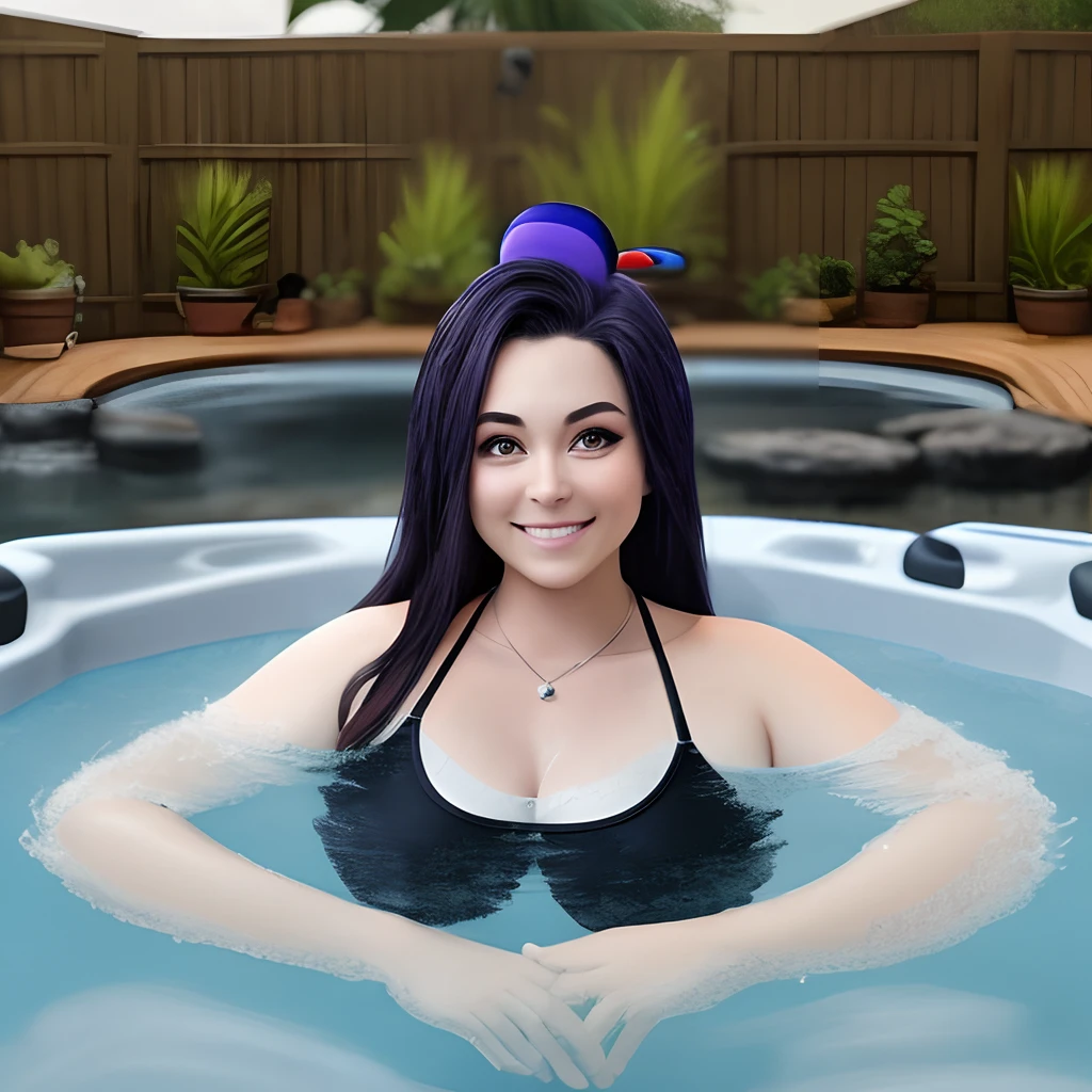 Raven as a hot tub streamer