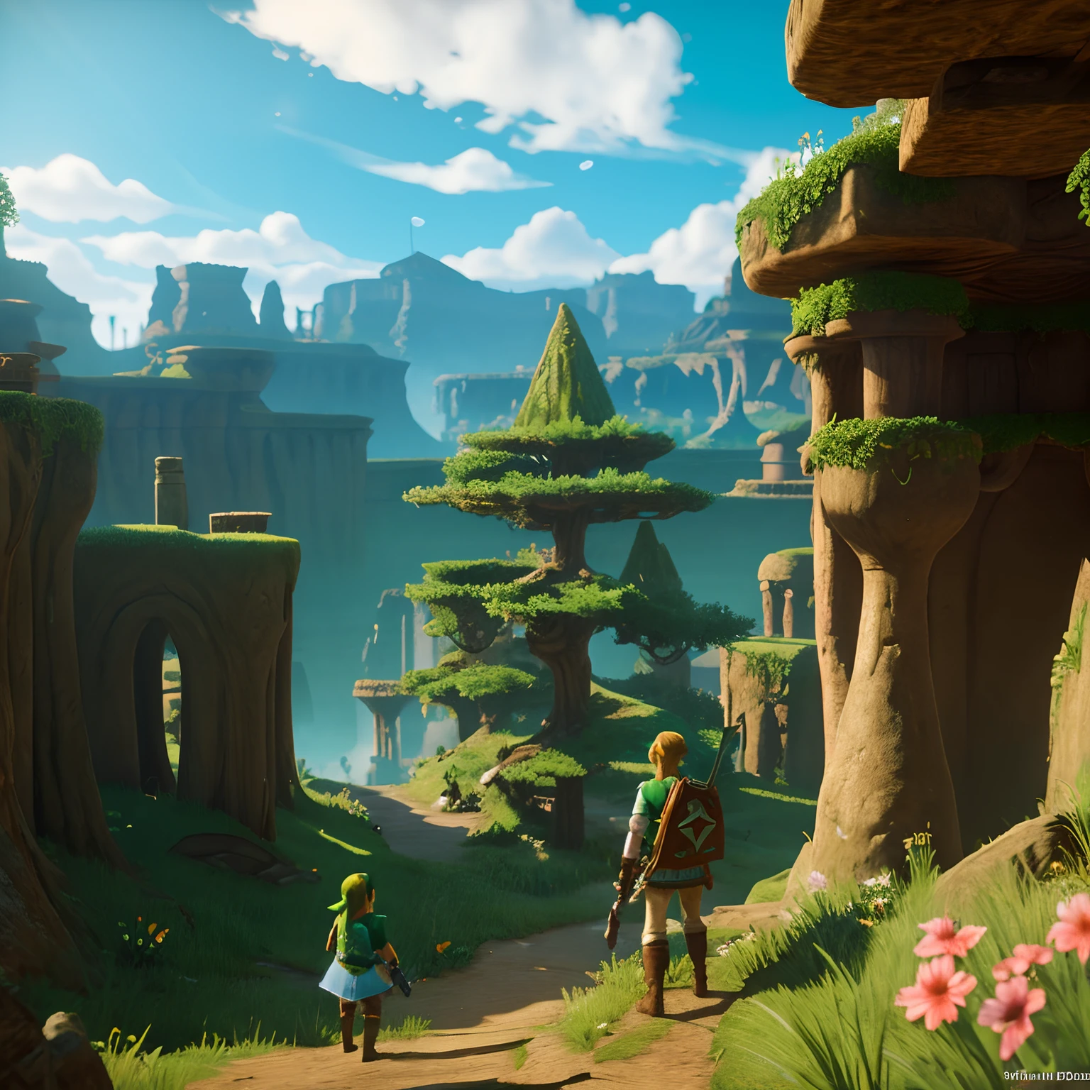 The Legend of Zelda: Scenery