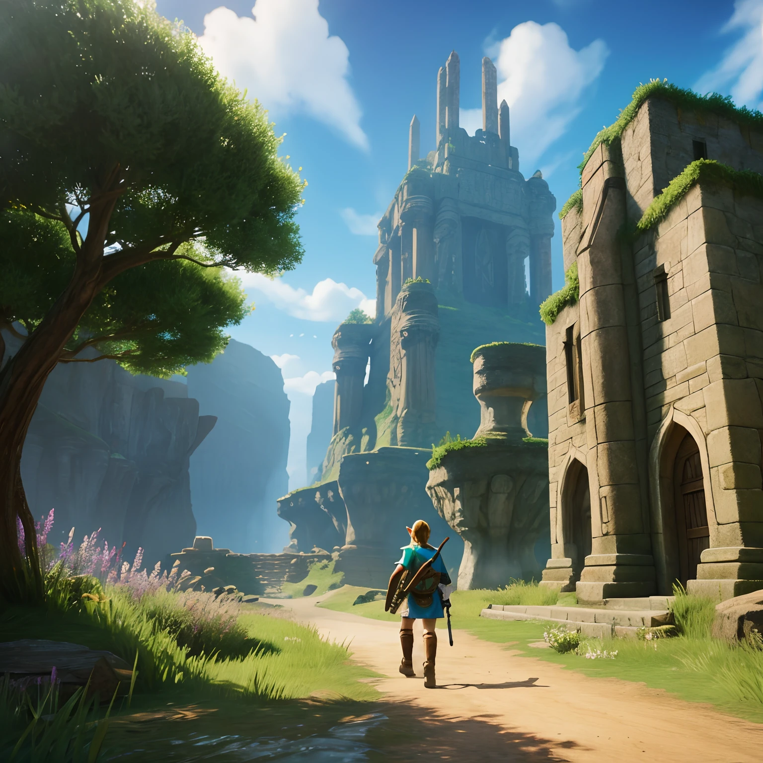 The Legend of Zelda: Scenery