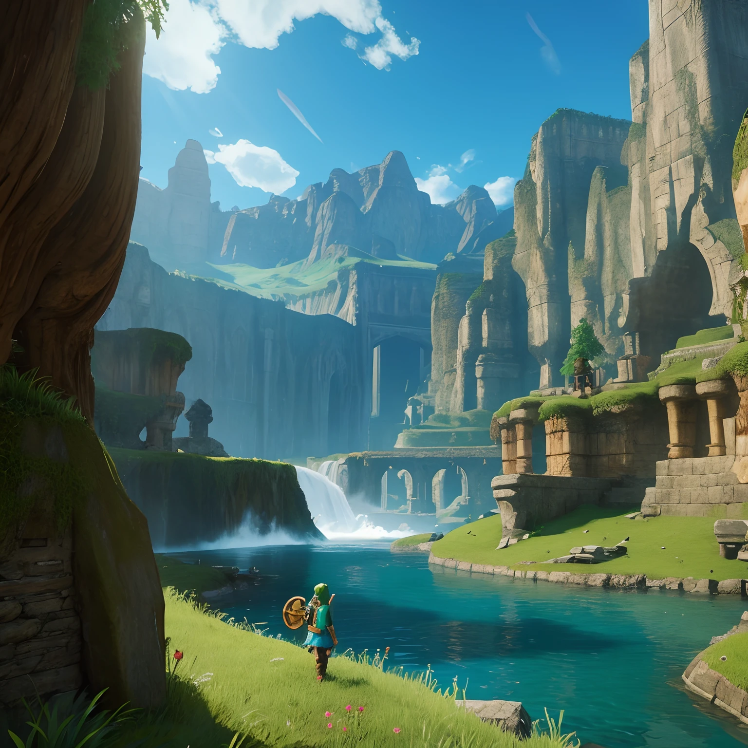 The Legend of Zelda: Scenery