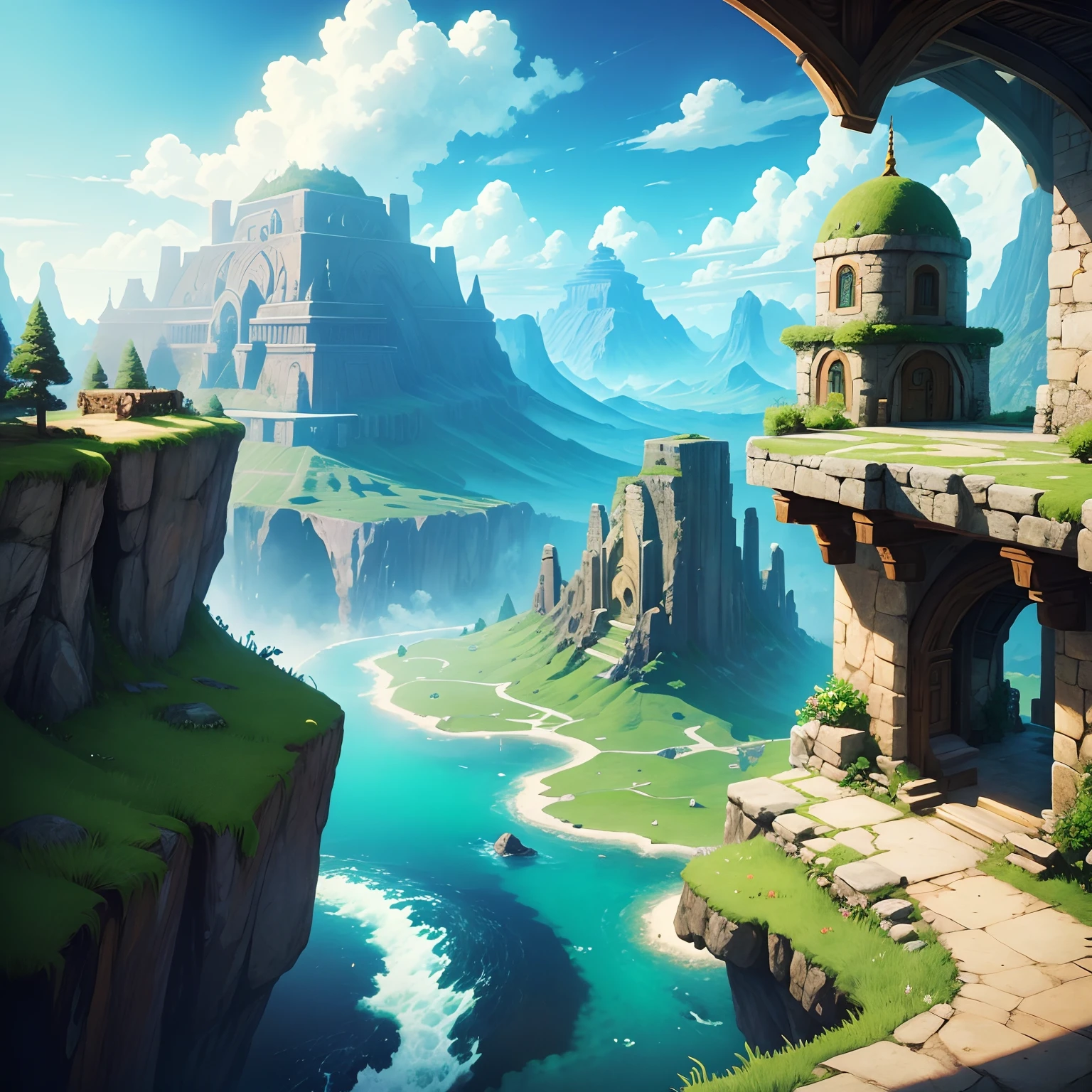 The Legend of Zelda: Scenery