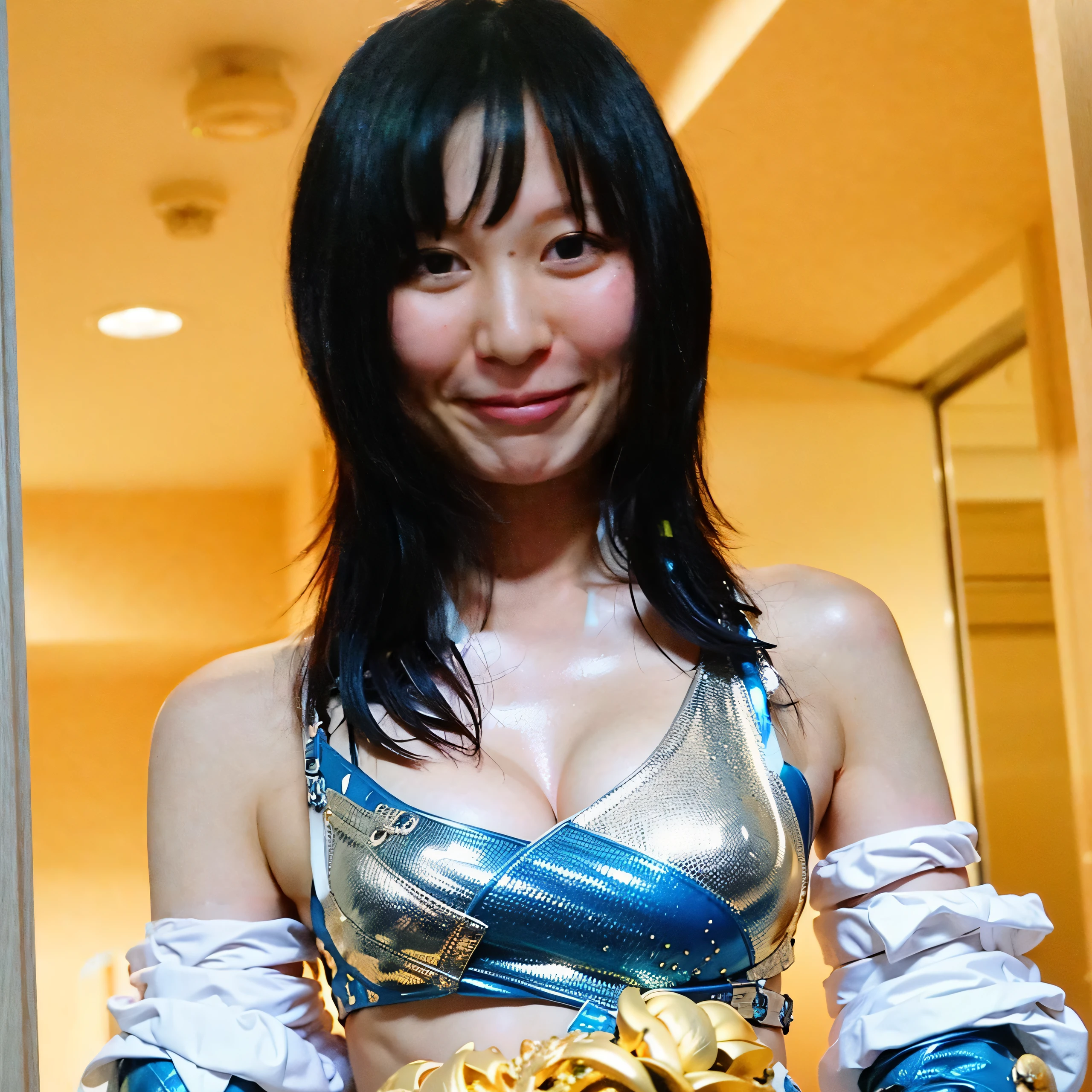 Japan woman, sexy woman, smiling, single woman, female wrestler