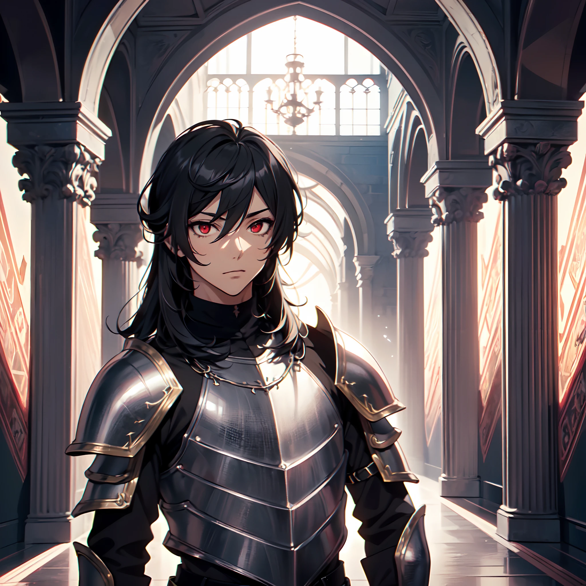 128K Ultra High Definition,
128K Ultra High Quality,
128K Ultra High Resolution,
Best Definition,
Best Quality,
Best Resolution,
Perfectly Detailed,
Perfectly Designed,
Extremely Detailed,
Extremely Designed,
Hyper Detailed,
Hyper Definition,
Hyper Quality,
Hyper Resolution,
Masterpiece,
(((Anime))),
Body Shot,
(((Boy))),
Handsome,
Muscular Body,
(((Black Mid Hair))),
(((Red Eyes))),
(((Hyper Detailed & Perfectly Designed With Ultra High Quality Black Obsidian Warlord Armor))),
(((Inside Of Medieval Royal Palace Background Scenery))),