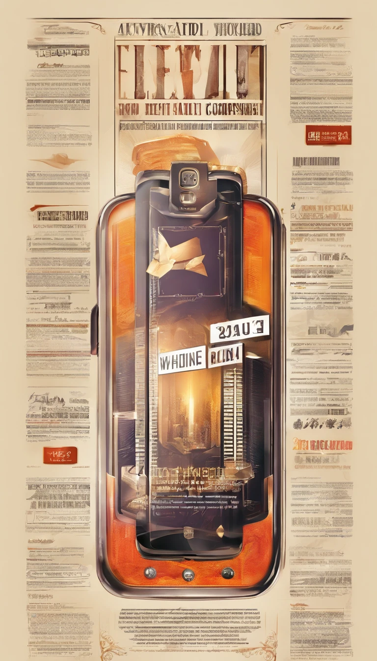 Luxury mobile phone advertising