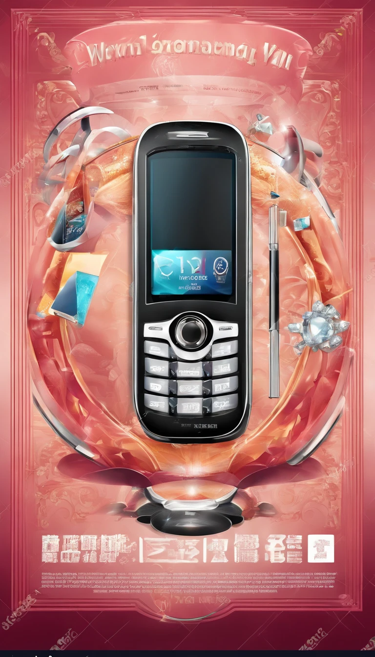 Luxury mobile phone advertising
