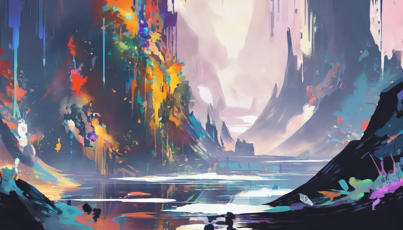 Splash Art, Black child's head with long curly hair, ((White background)), Piercing eyes, epic instagram, art stations, splash style of colorful paint, contour lines, hyperdetailed intricately detailed , Unreal Engine, Fantastical, intricate detailes, Splash Screen, Complementary color scheme, Fantasy concept art, 8K resolution, deviantart masterpiece, Oil Painting, heavy strokes, Paint dripping, splashart