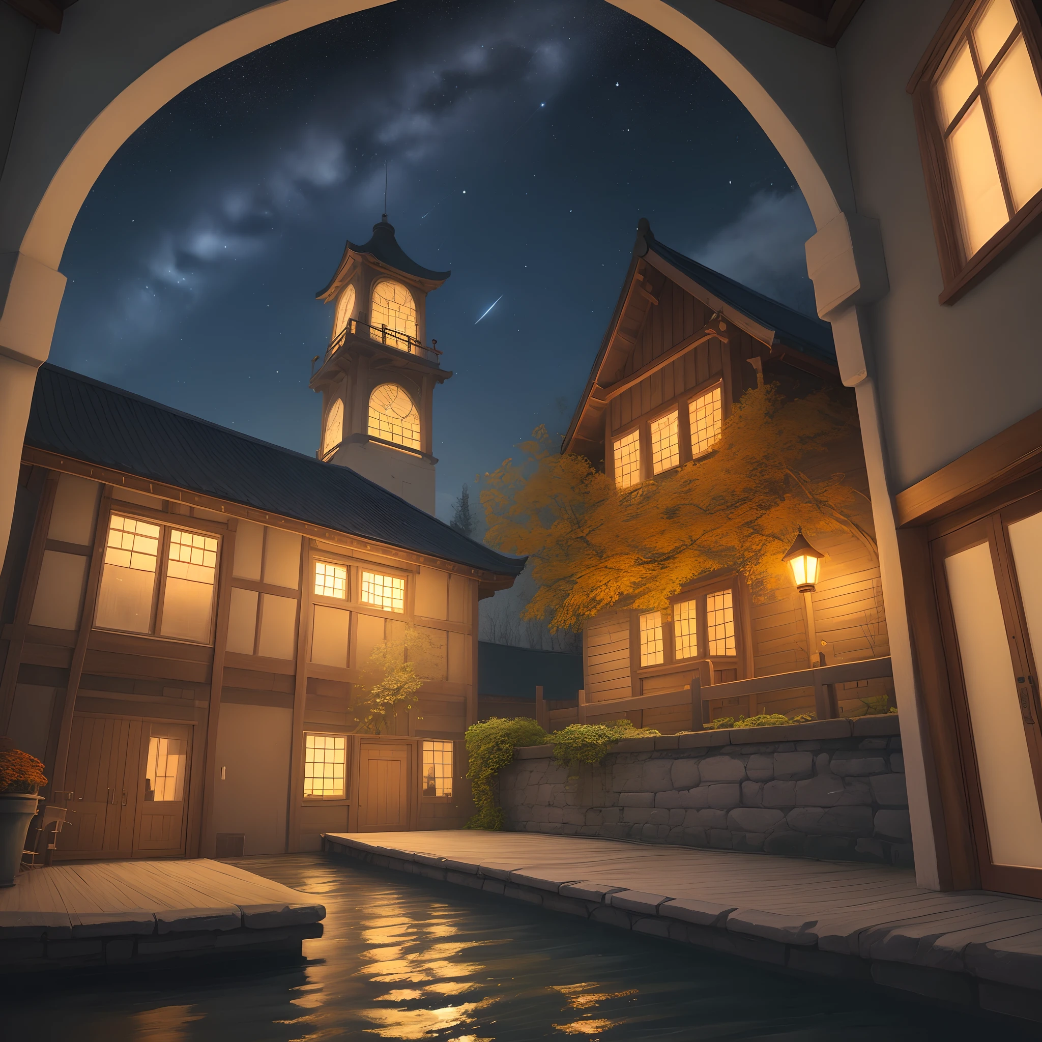 《autumn night》
author:Du Mu
Silver candle autumn light cold painting screen,Light Luo small fan fluttering firefly。
The sky is as cool as water at night,Lie down and watch Morning Glory Vega。
Where is the Big Dipper?,Only here。
The west of the garrison was on the willow that night,Listen to the sound of books and the sound of the tower。