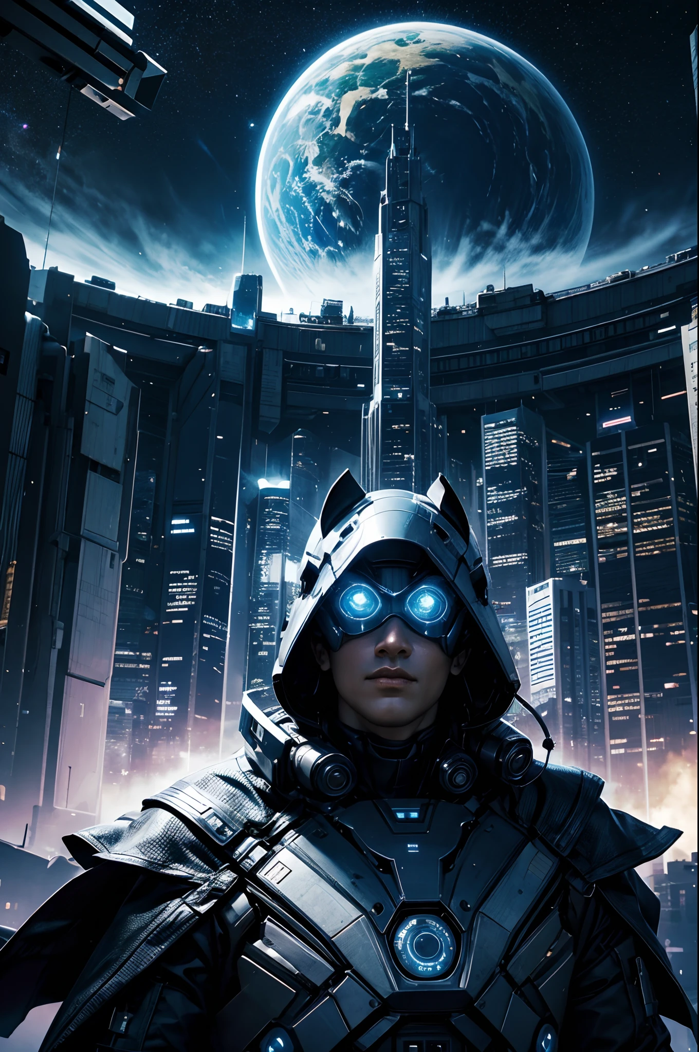 Future City, Universe, Technology, magic, reality,