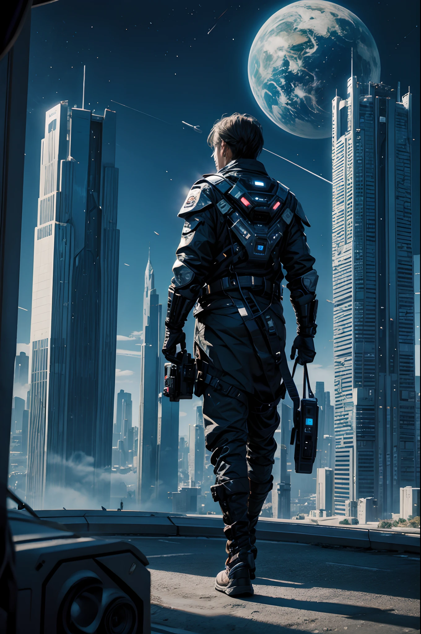 Future City, Universe, Technology, magic, reality,
