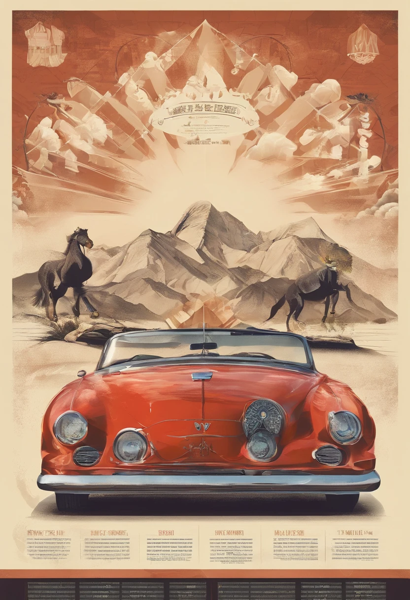 Simple elements,National style,poster for