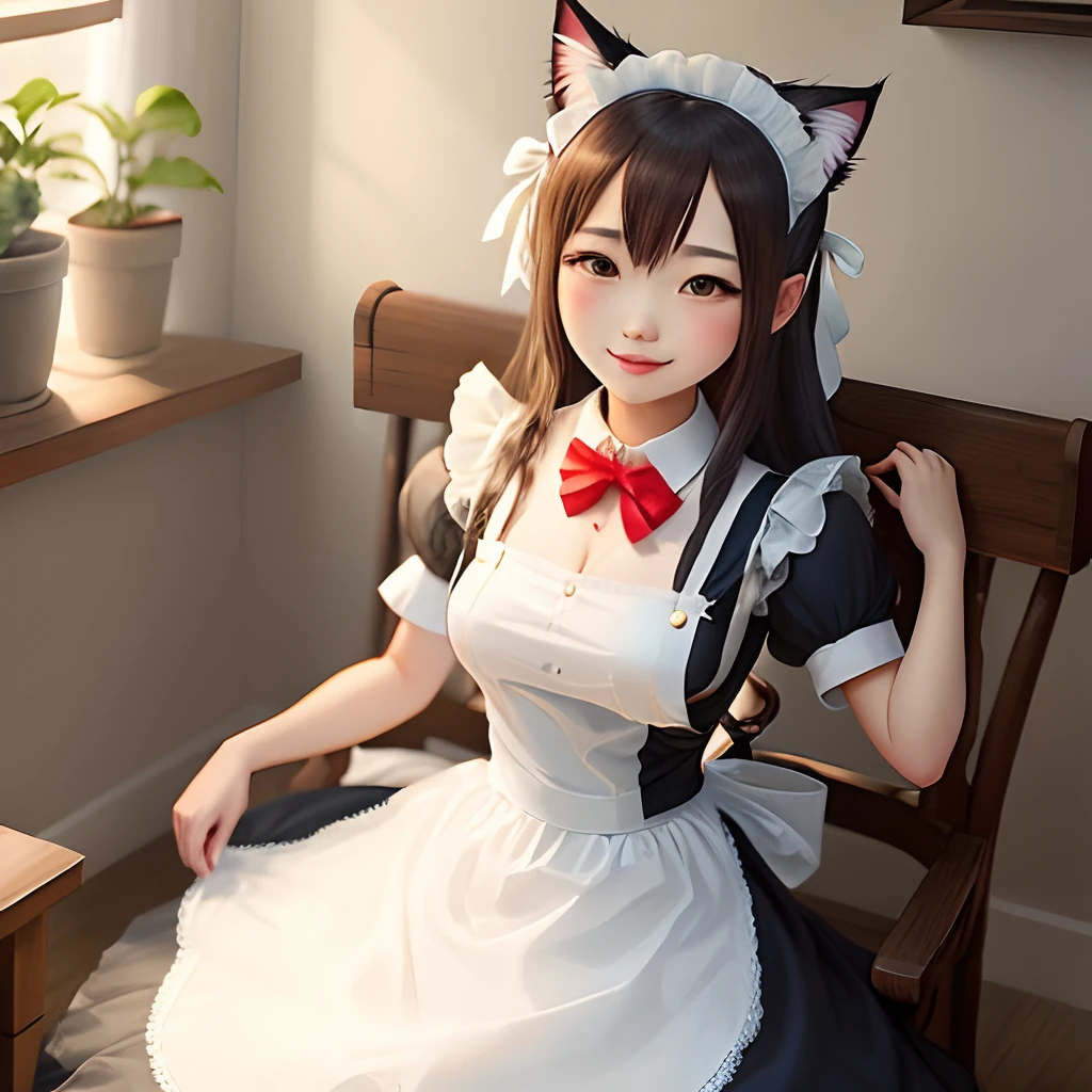 Cat Ear Maid Girl
