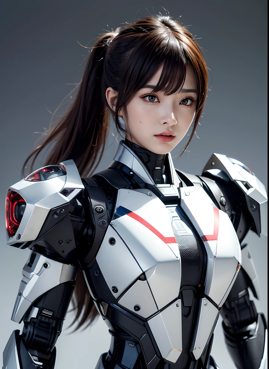 Textured skin, Super Detail, high details, High quality, Best Quality, hight resolution, 1080p, hard disk, Beautiful,(cyborgs),(Missiles from the chest),(Machine gun from both hands),beautiful cyborg woman,Mecha Cyborg Girl,Battle Mode,Girl with a Mecha Body,She wears a battle cyborg mech with a weapon,Fulll body Shot