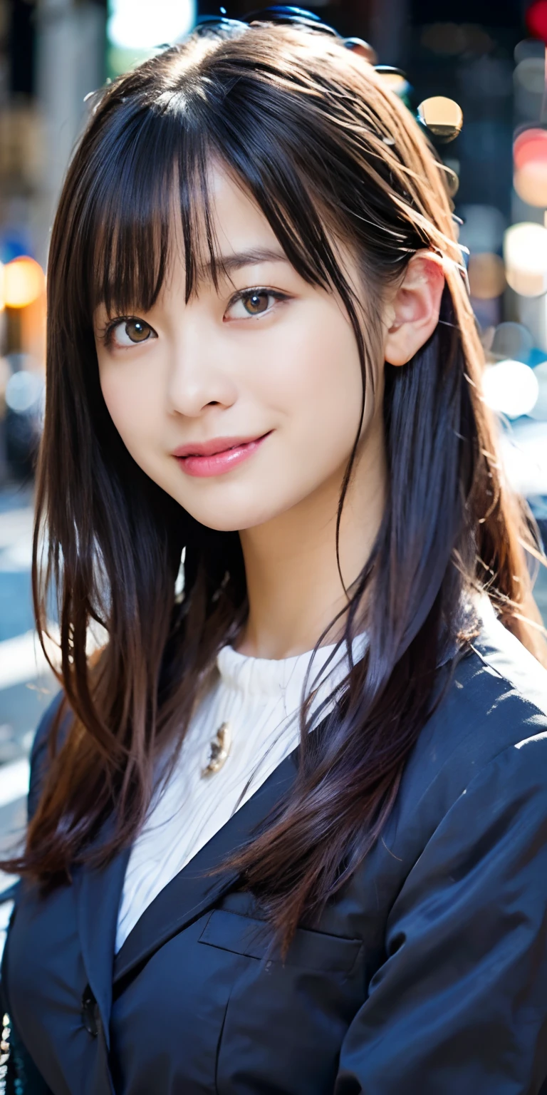You are a professional photographer。masterpiece、8K、Highest quality, Soft Light, Ultra-high resolution, (Realistic:1.4), RAW Photos,24 years old Japanese girl, alone, cute, bangs、(pupil, Light in your eyes), Beautiful face in every detail, (Small box),(High resolution detail of human skin texture),Cleavage
、garage、Motorcycle repair shop、Biker、Wear a rider's jacket、Accurate background、(Get on a bike)、
、(Portraiture)