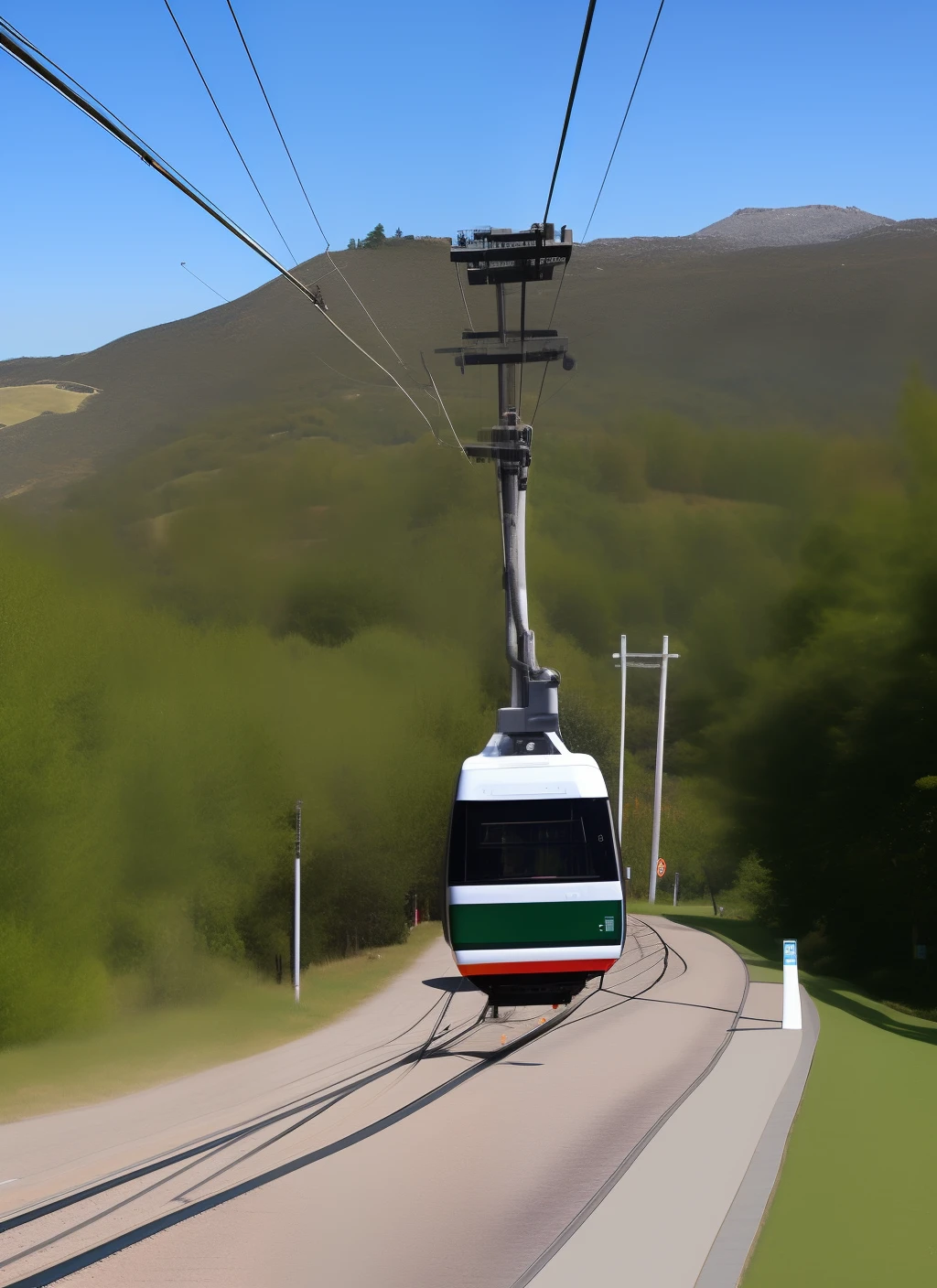 Tramway déguisé en caribou
