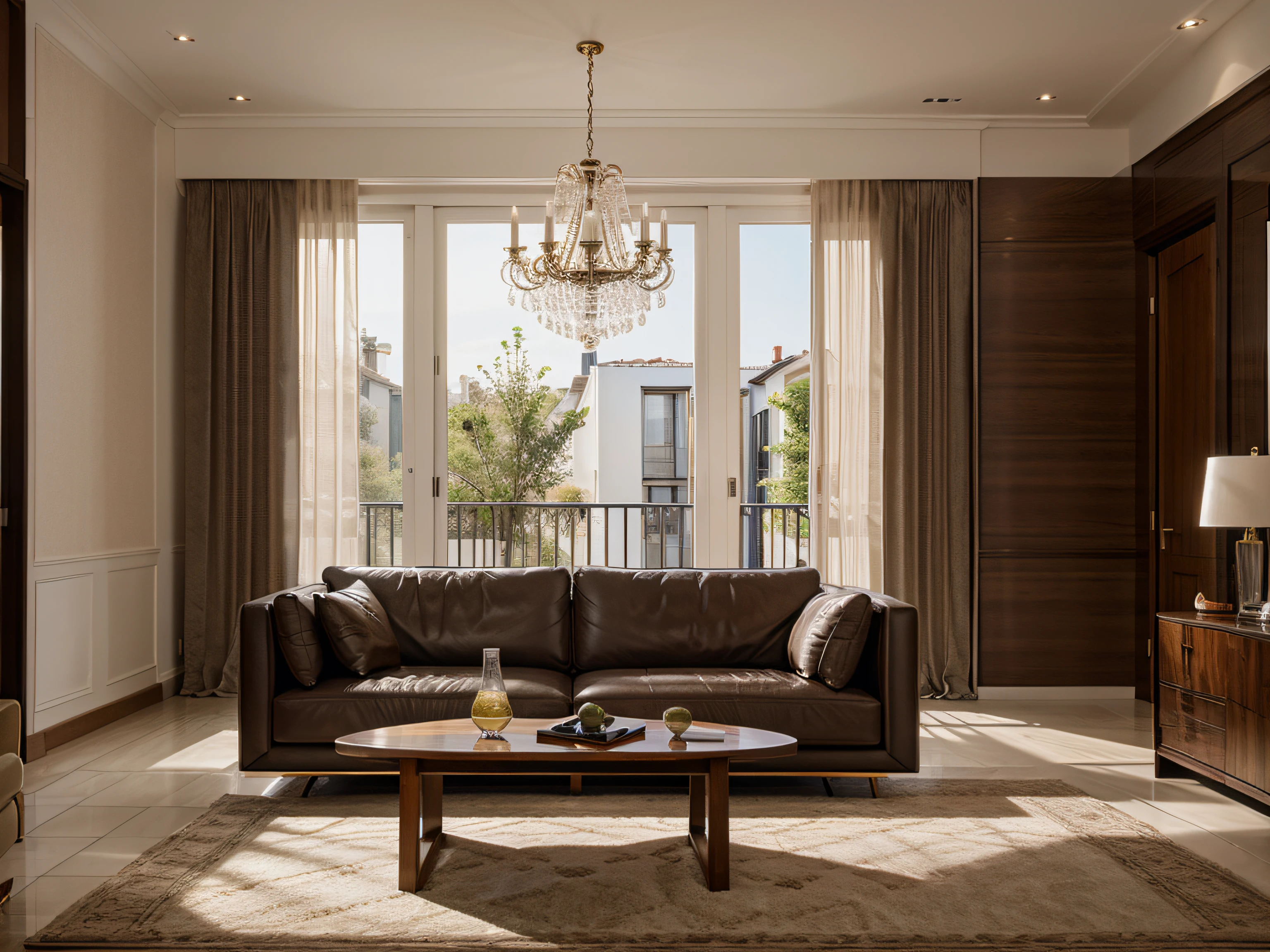 Imagine a beautiful high-end residential room
