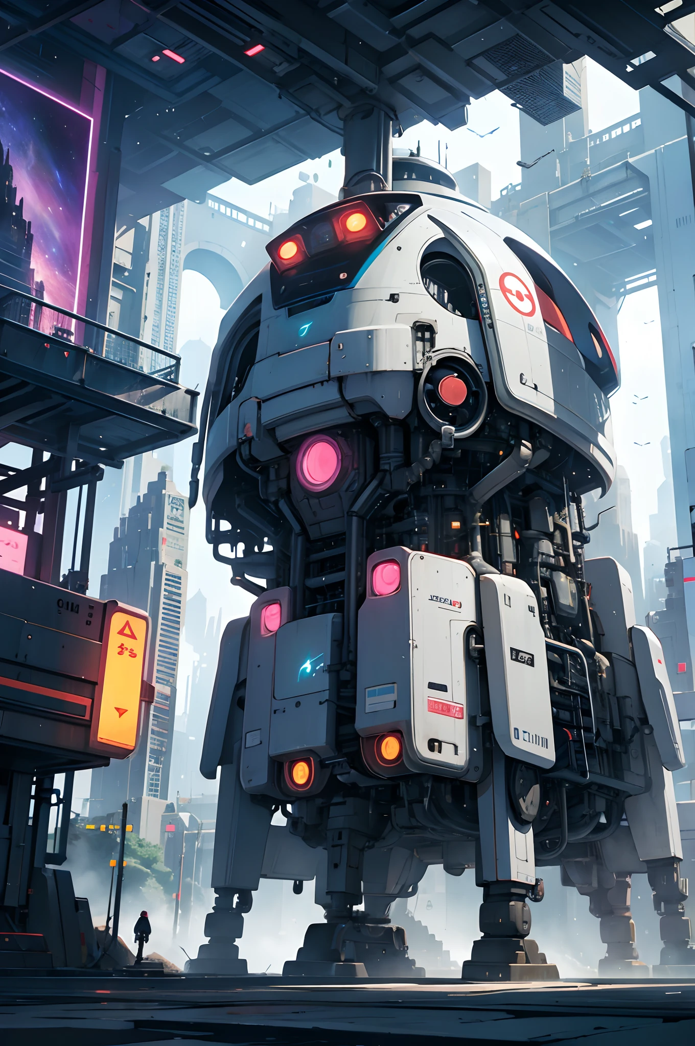Future City, Universe, Technology, magic, reality,