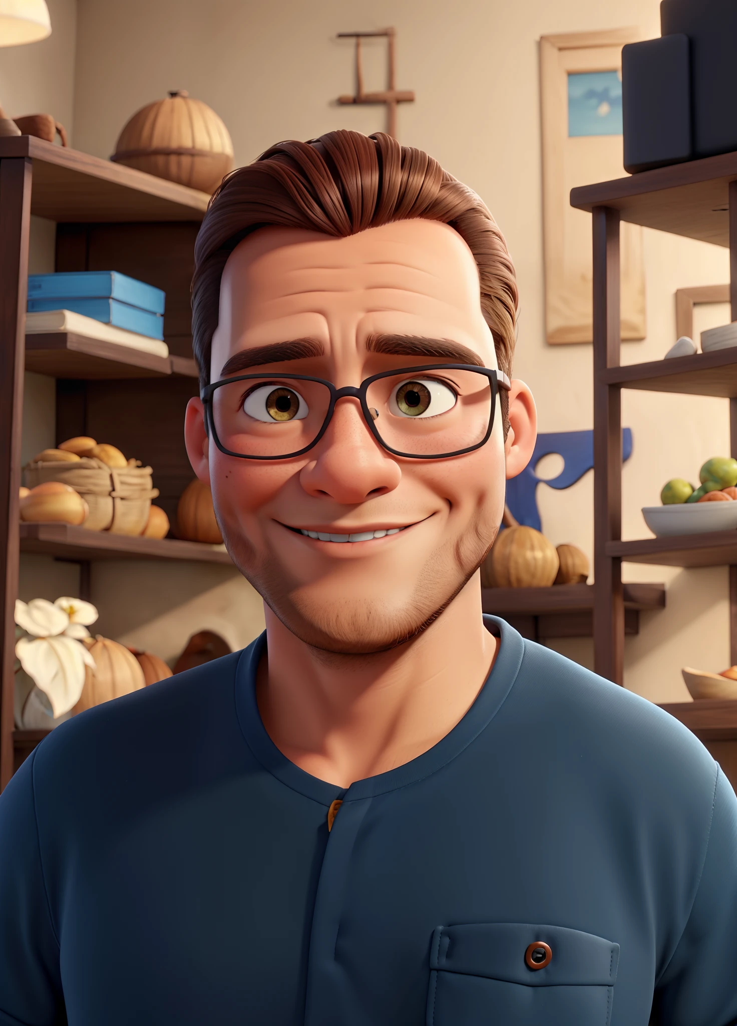 tom da pele marrom