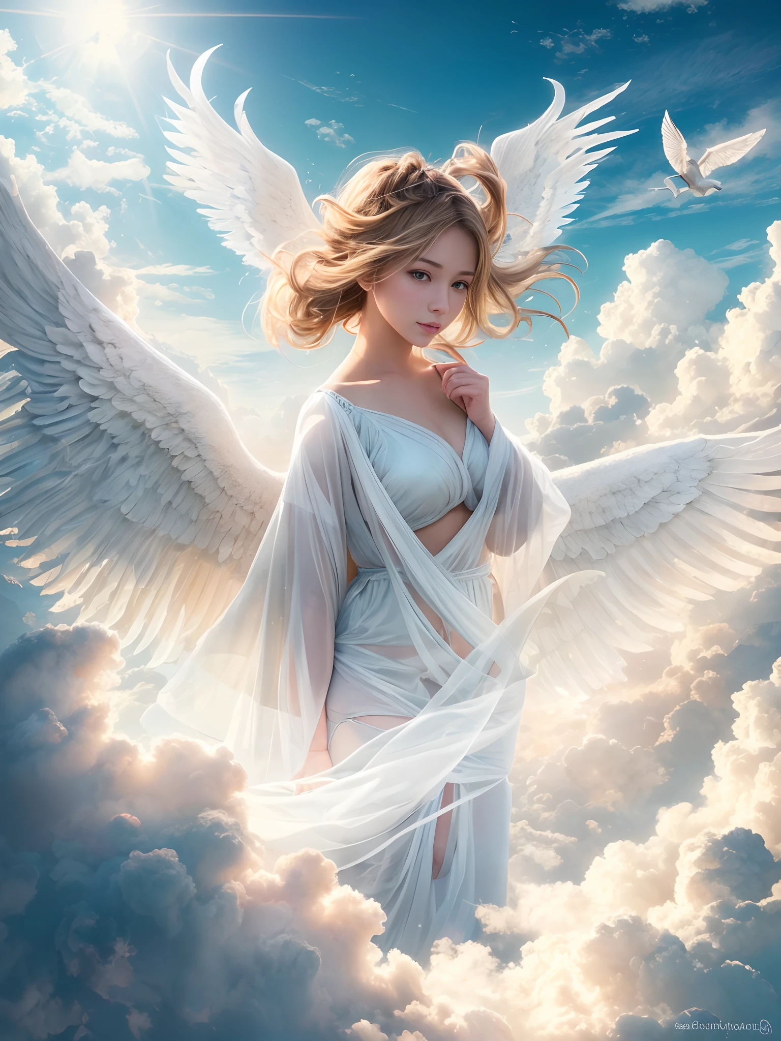 photo-realistic angel --auto --s2
