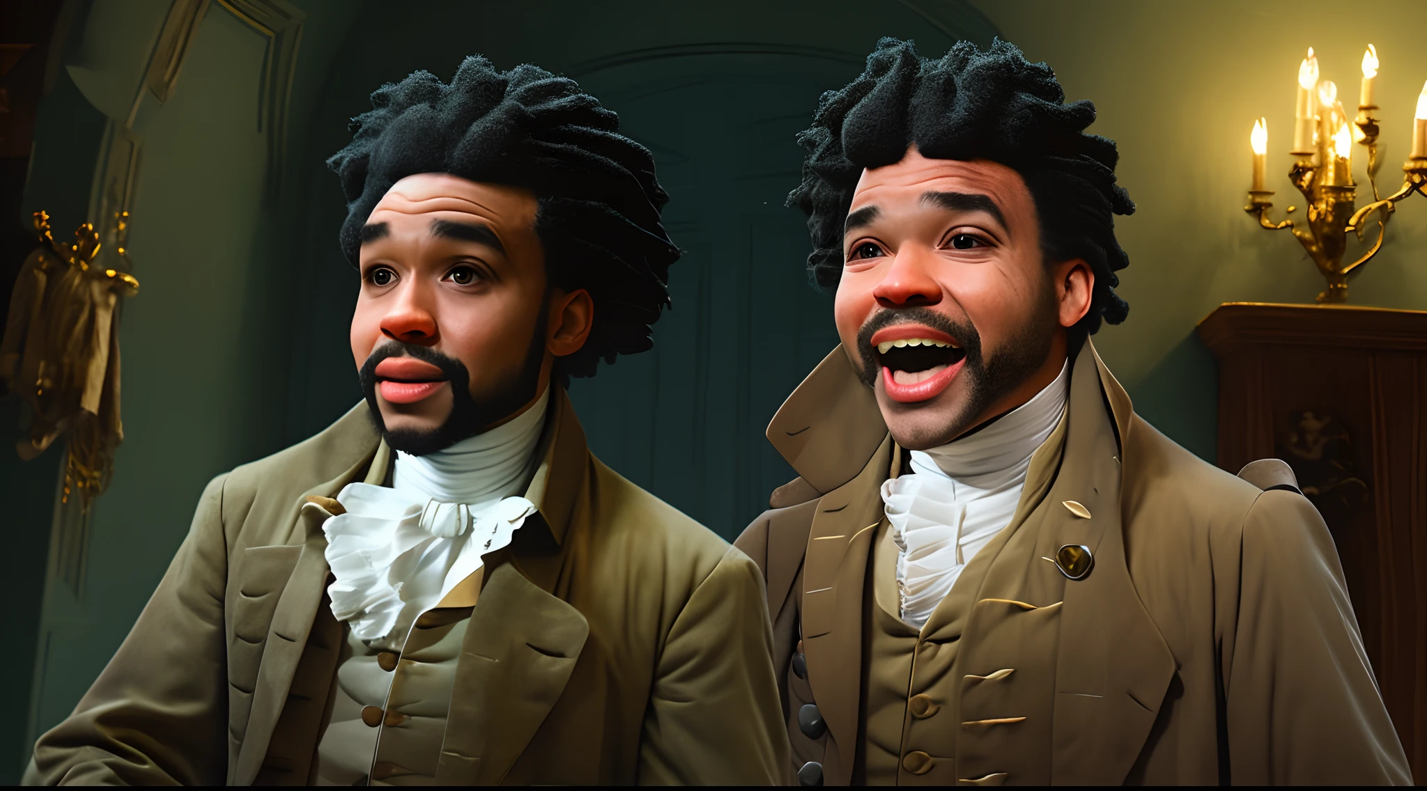 Mr krabs as jefferson from hamilton