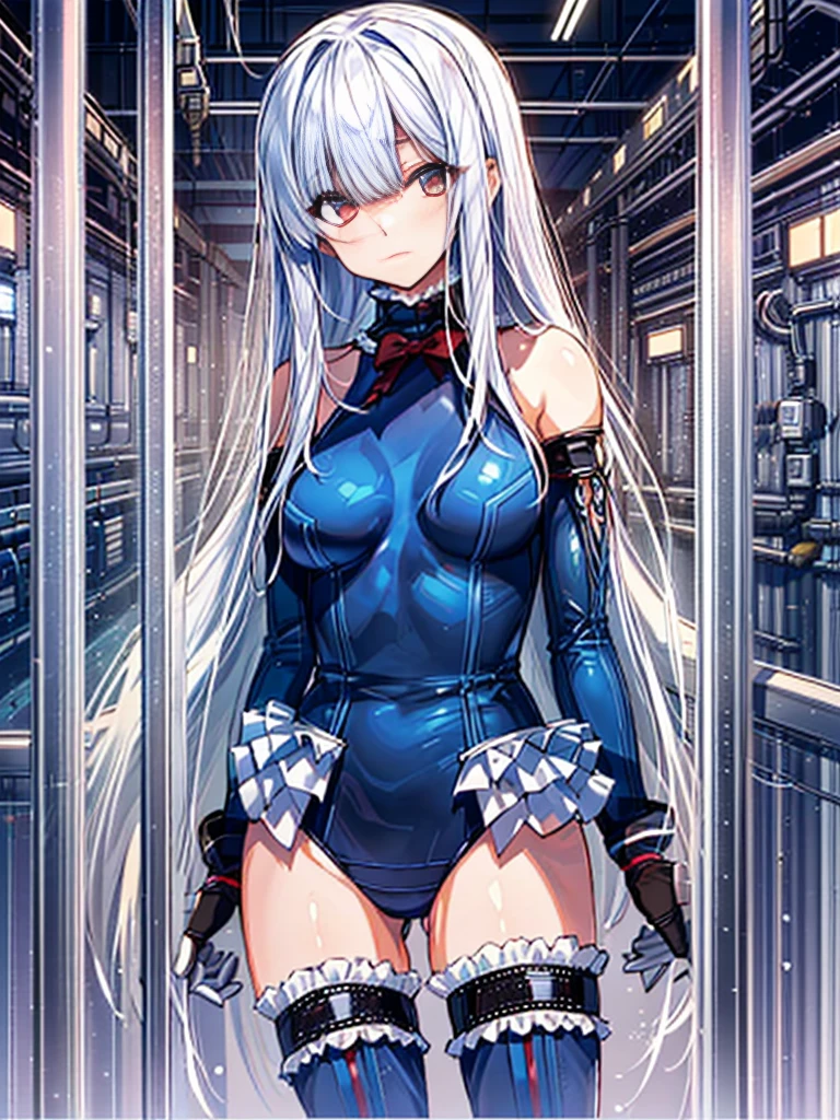 1girl in, ( (digital) ( (Inside a futuristic experimental facility:1.2), medium breasts, (fril swimsuit, thighs thighs thighs thighs, Detached sleeves)) , Best Quality, marierose,、Hypnorola
Eyes in the sky、1girl in,Emotionless facial expressions,,(There are multiple girls in the background:1.6)