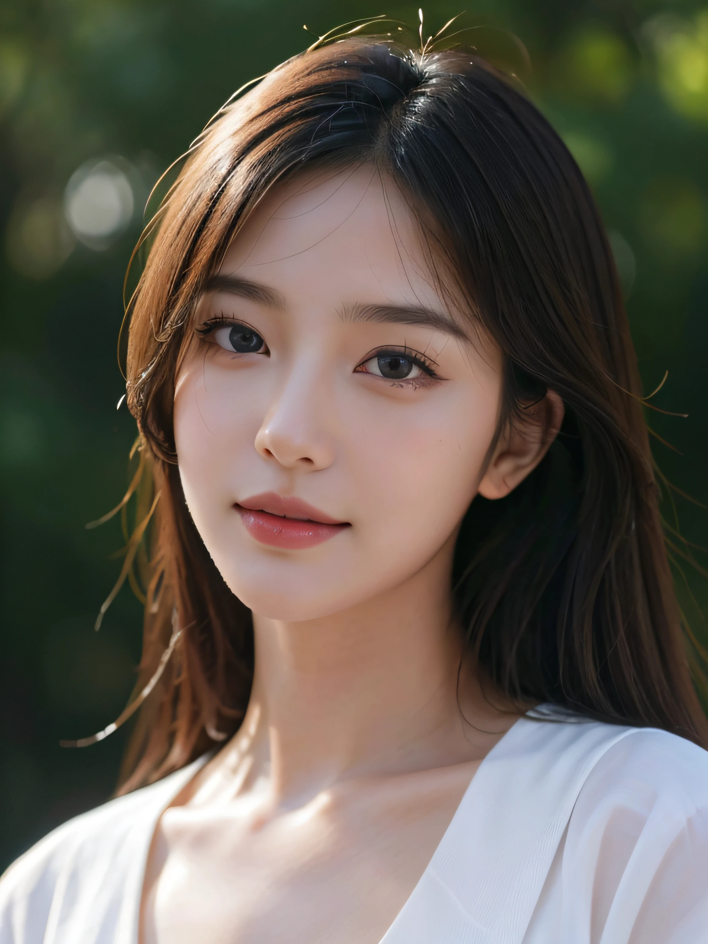 Fluffy atmosphere、Beautiful girl、eyes large、White skin、rcasual、gentle shades、Smiling