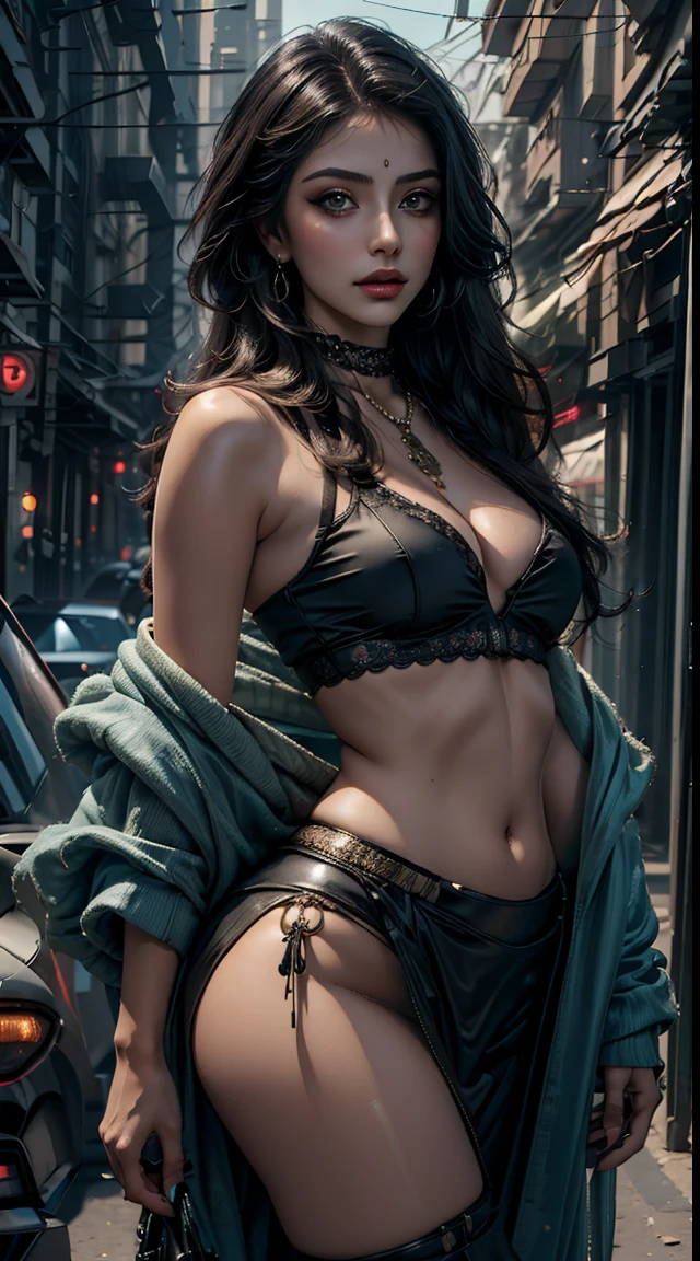 (masterpiece, top quality, best, official art, beautiful and aesthetic:1.2),(masterpiece, top quality, best quality, official art, beautiful and aesthetic:1.2),(masterpiece, top quality, best quality, official art, beautiful and aesthetic:1.2), (1 pakistani girl),full body, extreme detailed,(fractal art:1.3),colorful,highest detailed,bul4n,perfecteyes,High detailed,((small breats)),((cyberpunk Full outfit)),((looking at the viewer)),((18yearold girl)),((detailed face)),((close up of a girl))