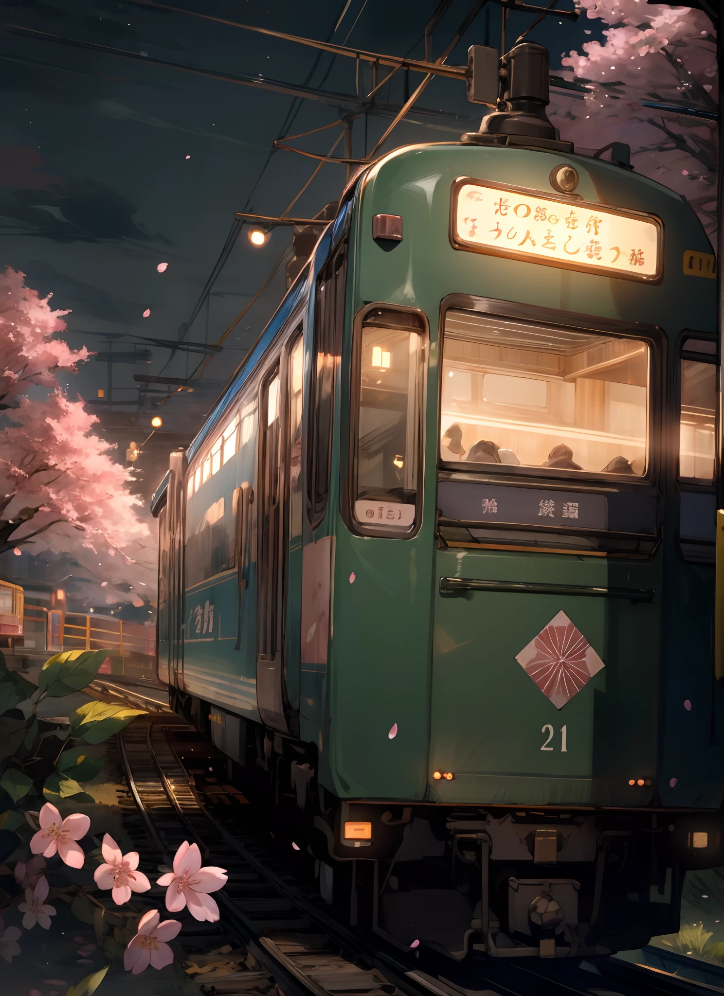 Cherry Blossom Night Train