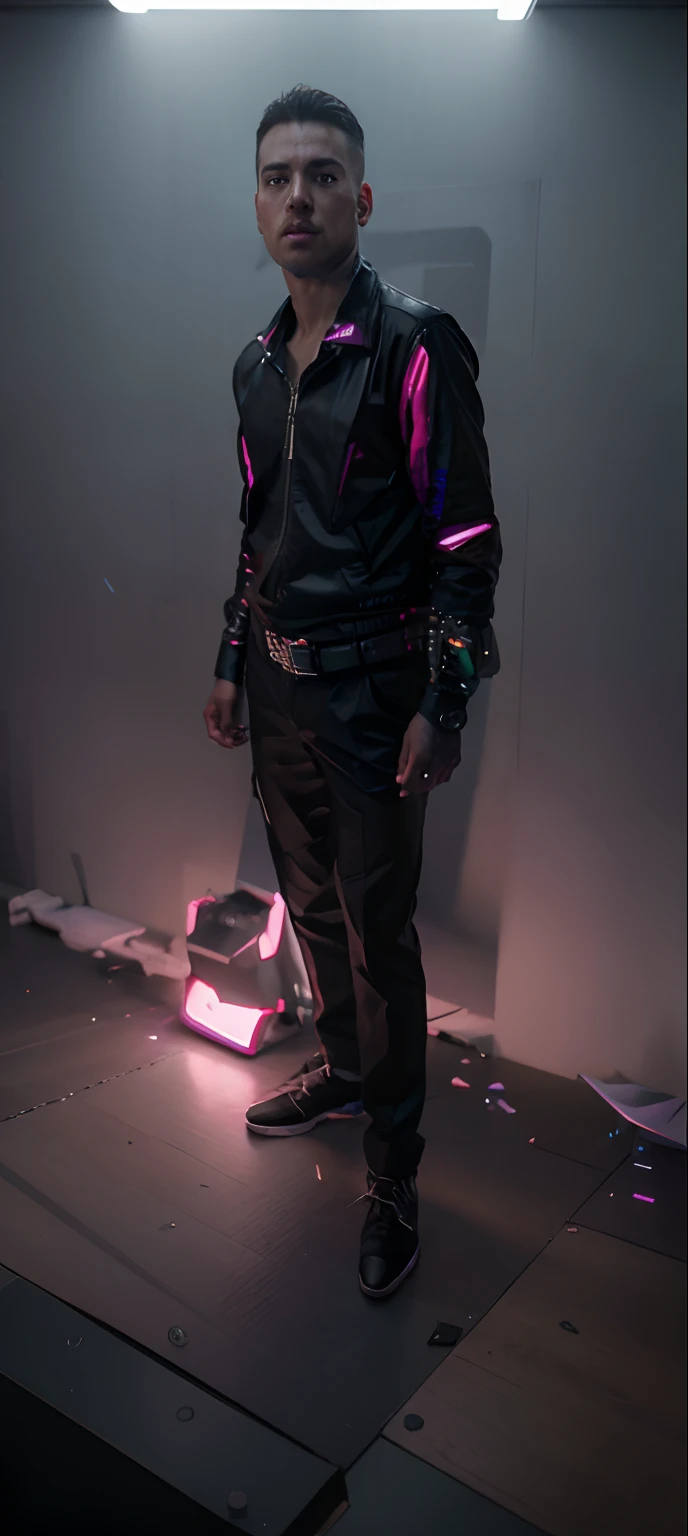 Change Background, Cyberpunk Handsome Boy, 8k, ultra HD
