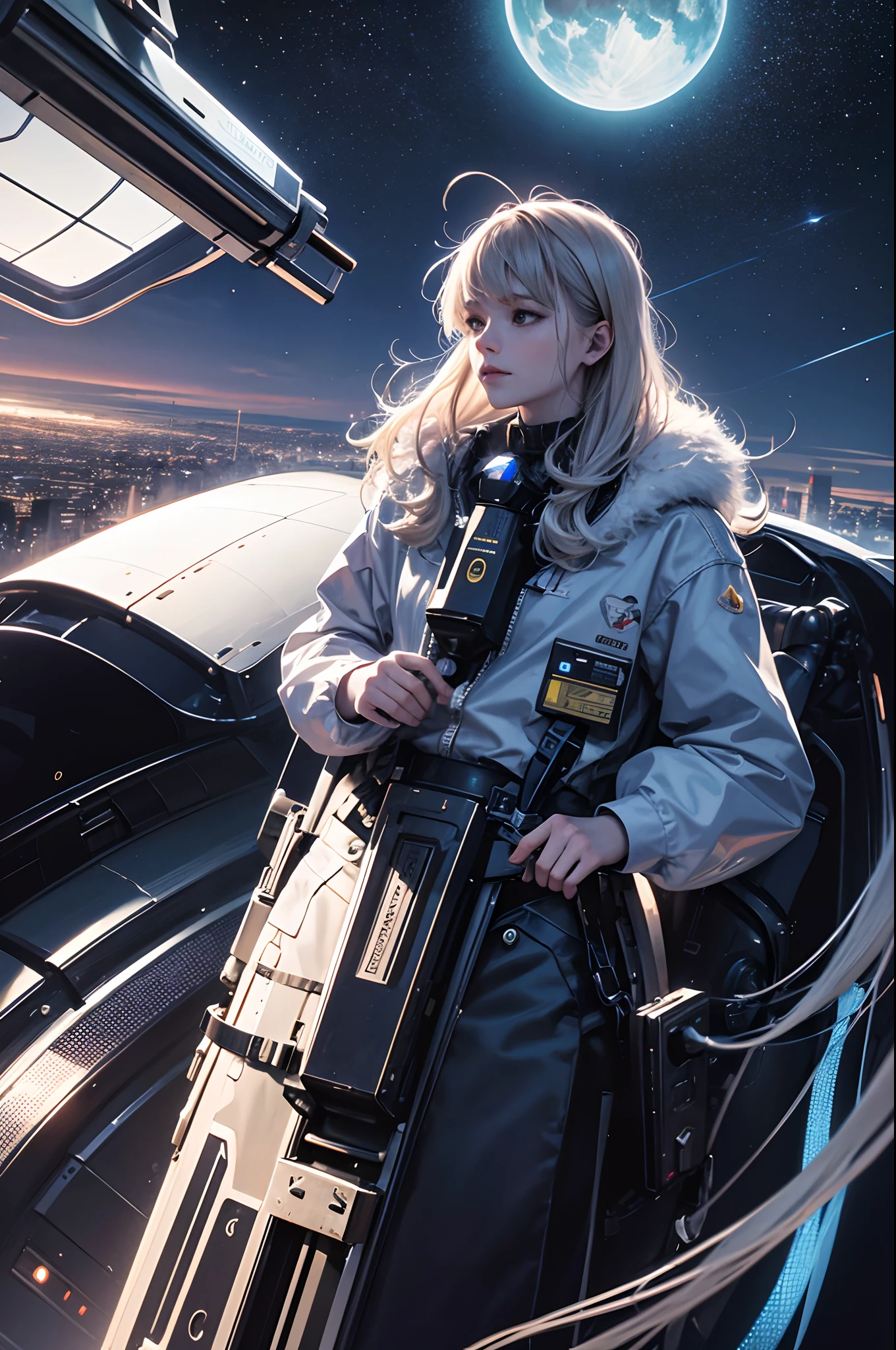 Future City, Universe, Technology, magic, reality,
