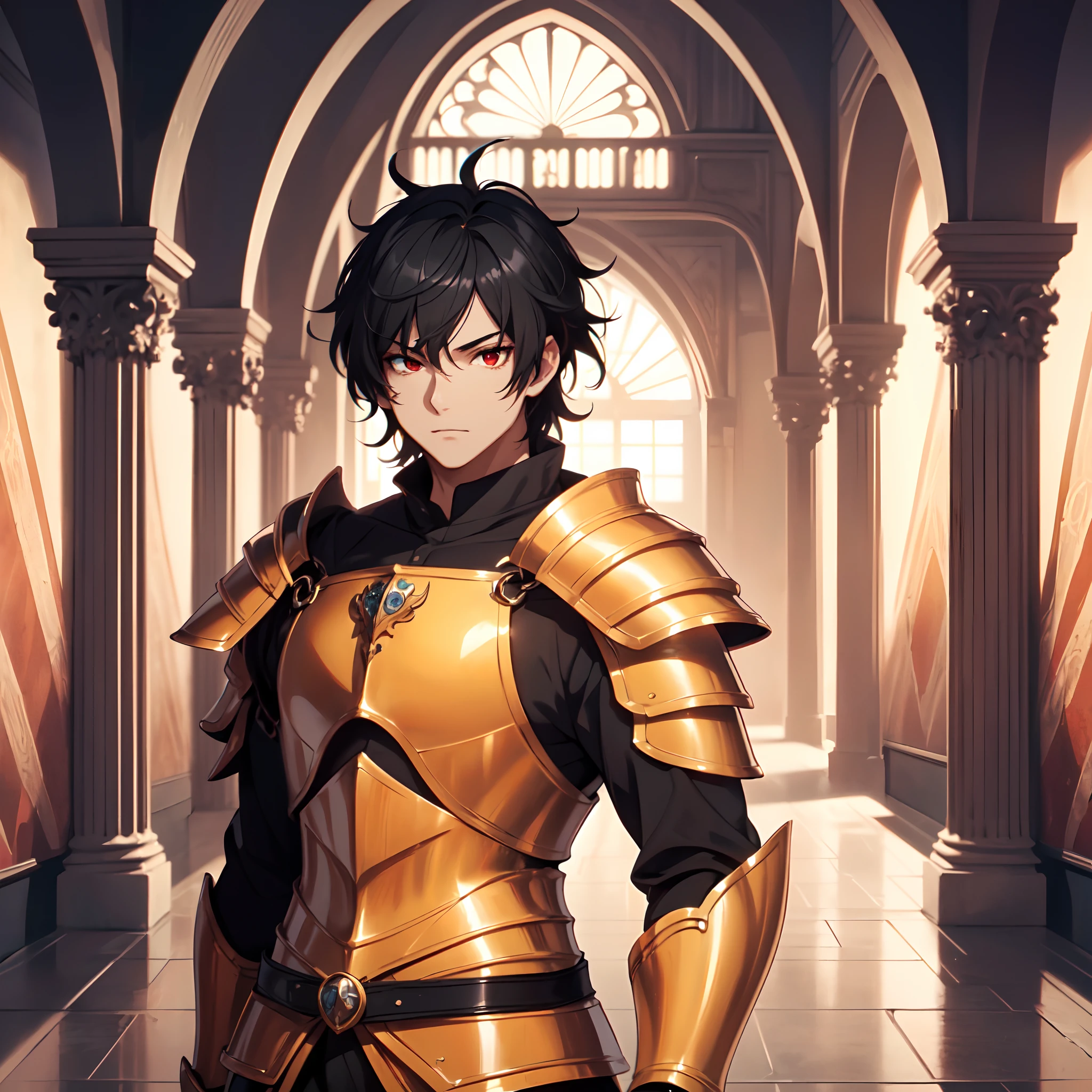 128K Ultra High Definition,
128K Ultra High Quality,
128K Ultra High Resolution,
Best Definition,
Best Quality,
Best Resolution,
Perfectly Detailed,
Perfectly Designed,
Extremely Detailed,
Extremely Designed,
Hyper Detailed,
Hyper Definition,
Hyper Quality,
Hyper Resolution,
Masterpiece,
(((Anime))),
Body Shot,
(((Boy))),
Handsome,
Muscular Body,
(((Black Mid Hair))),
(((Red Eyes))),
(((Hyper Detailed & Perfectly Designed With Ultra High Quality Orange Amber Warlord Armor))),
(((Inside Of Medieval Royal Palace Background Scenery))),