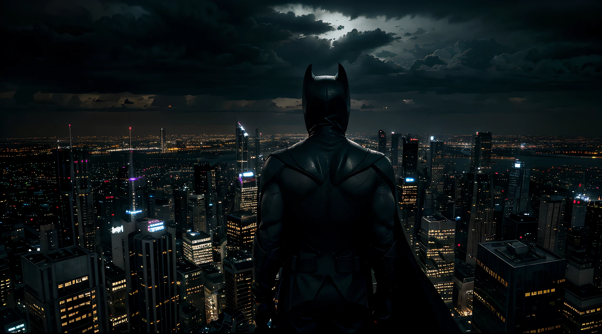 make dark so you cant se the details of the suit