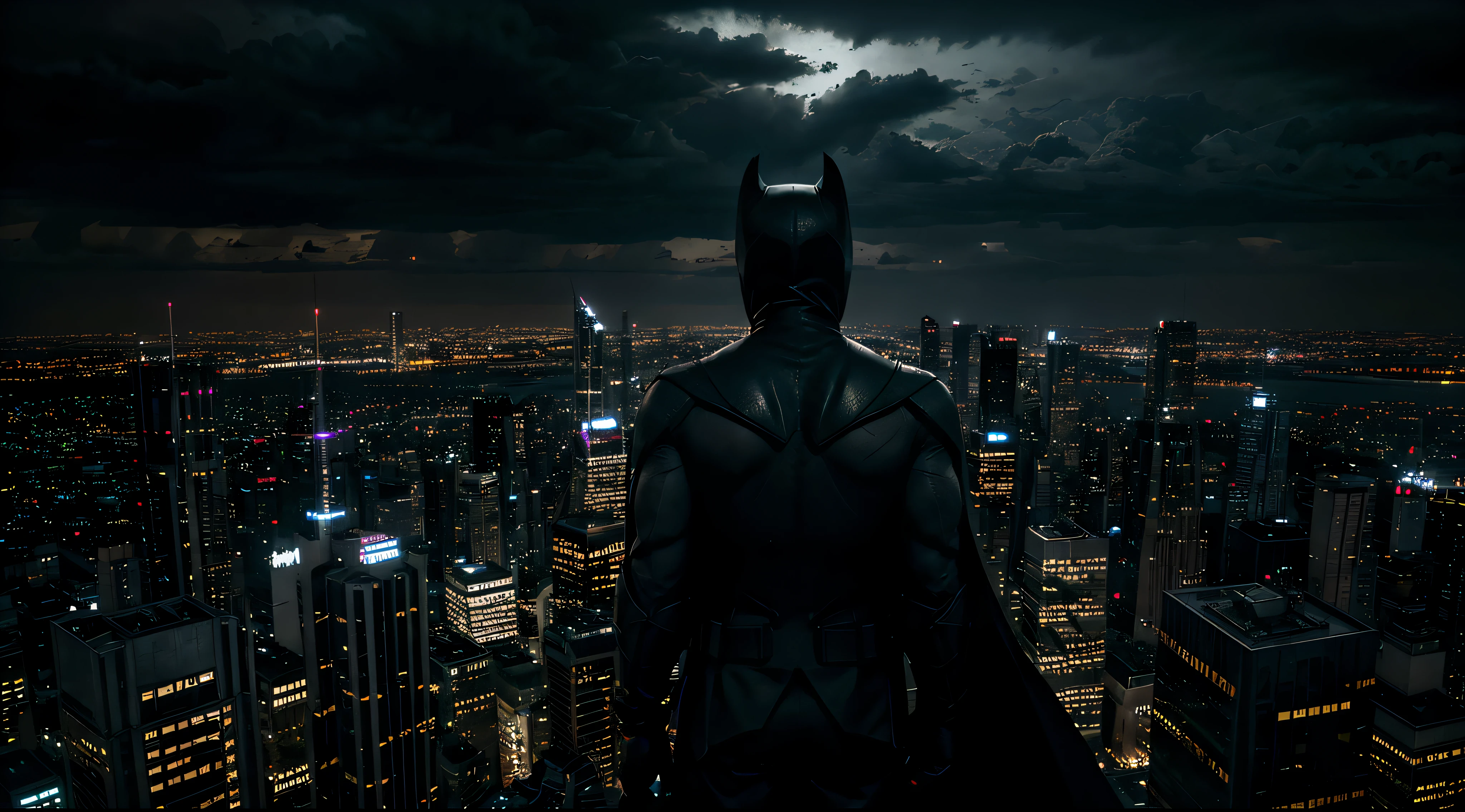 make dark so you cant se the details of the suit