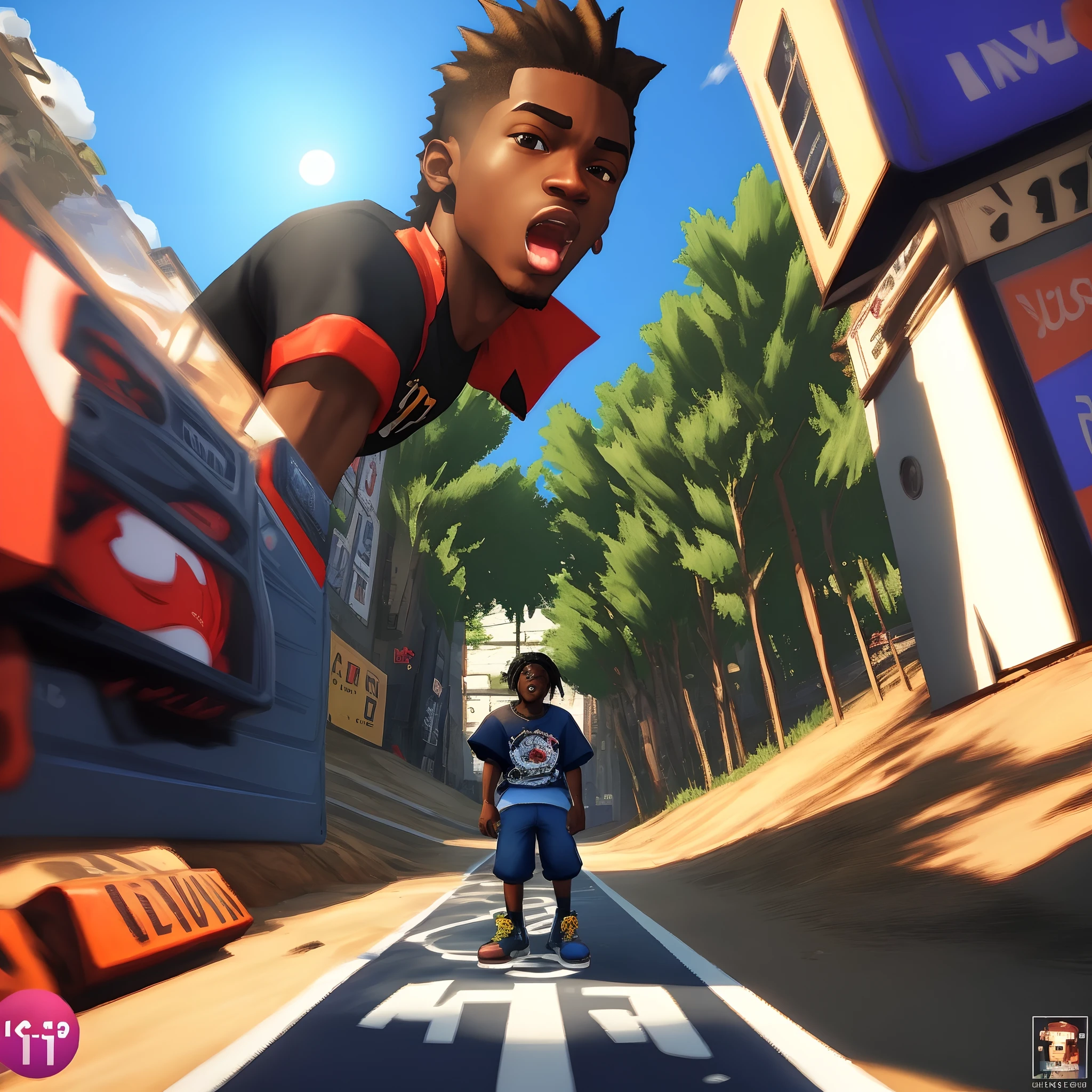 Lucki in ps1 video game