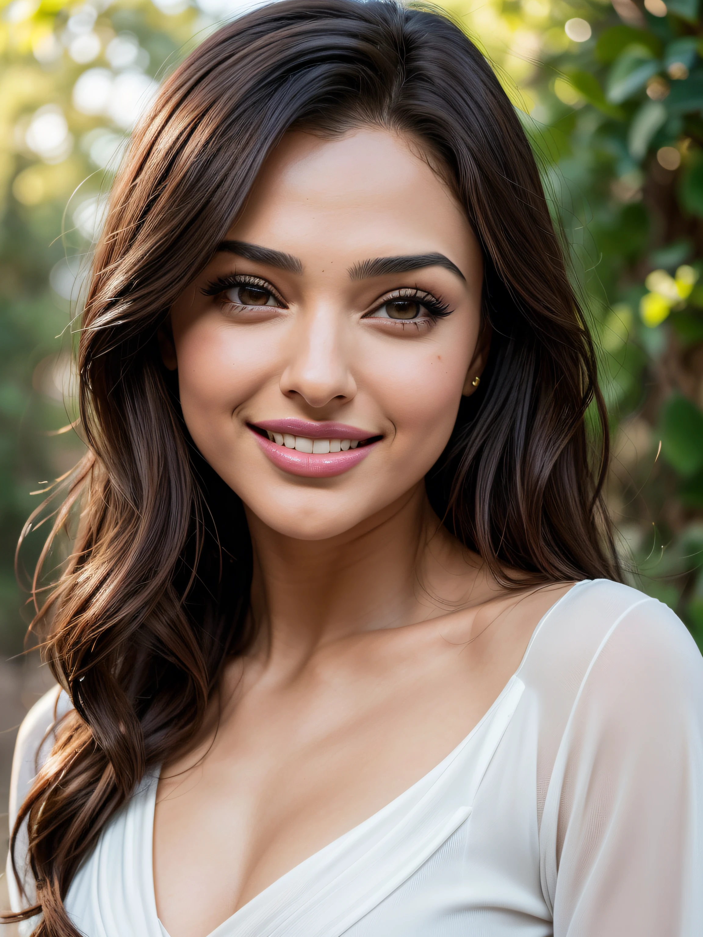 ((Masterpiece)), ((Realistic)), 8k, (headshot), (looking_at_viewer), (Beautiful+attractive+{clean skin}+feminine+((lovely))+((motherly))+(smiling)+(friendly)+(nerd:0.8)+{soft skin}+{soft body}), {28 years}, {clean skin}, {tanned:1.1 skin}, (oval face shape), (Gal Gadot:0.2 face shape), {straight hair}, (((dark brown hair))), (small forehead), (small Victoria Justice:0.2 forehead), (small eyebrows), (small (round eyebrows)), {Aishwarya Rai:0.2 eyebrows}, flirting (((brown eyes))), flirting ((almond eyes)), {flirting Eva Longoria:0.3 eyes}, (((small broad eyes))), ((low profile nose)), (thin nose-bridge nose), (thin nose-tip nose), (thin nostril nose), ((perfect nose)), {thin Aishwarya Rai:0.3 nose}, {big Ana de Armas:0.2 cheeks}, (big round cheeks), {big beautiful cheeks}, {deep dimpless cheeks}, (big feminine cheeks), {big cute cheeks}, {beautiful mouth}, {feminine mouth}, {small red lips}, {small beautiful lips}, {small feminine lips}, {small Aishwarya Rai:0.1 lips}, (rounded jaw), (small jaw), {Carmen Villalobos:0.2 jaw}, {beautiful jaw}, {feminine jaw}, ((broad jaw)), (arched chin), (small chin), {Carmen Villalobos:0.2 chin}, {175cm body}, {Gal Gadot:0.2 body}, {beautiful body}, {feminine body}, {soft mombod:0.8}, ((wearing a shirt-dress))