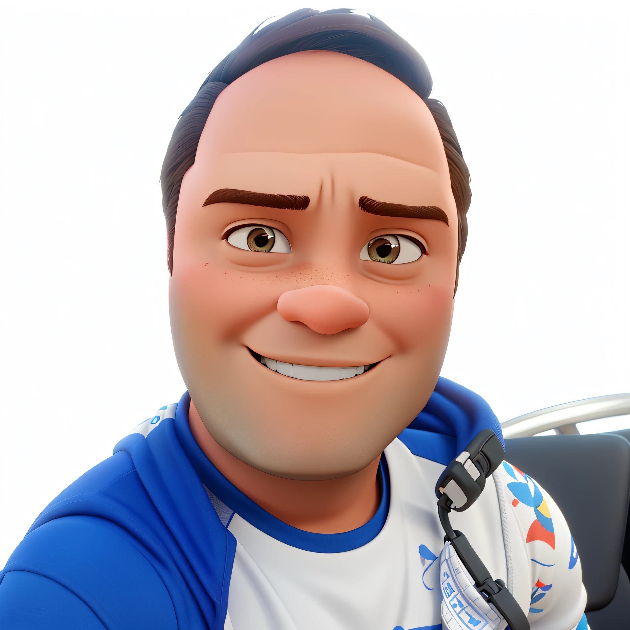 Um homem estilo disney pixar, alta qualidade, melhor qualidade