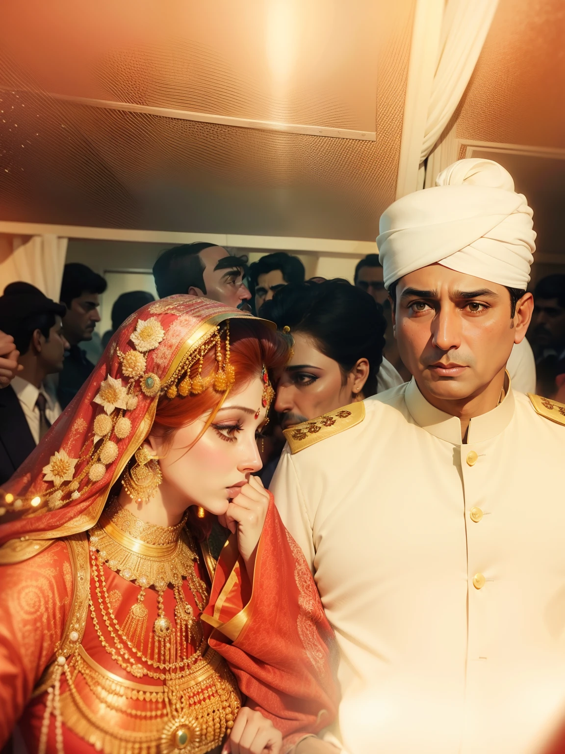 Captain safdar with Mariyam Nawaz