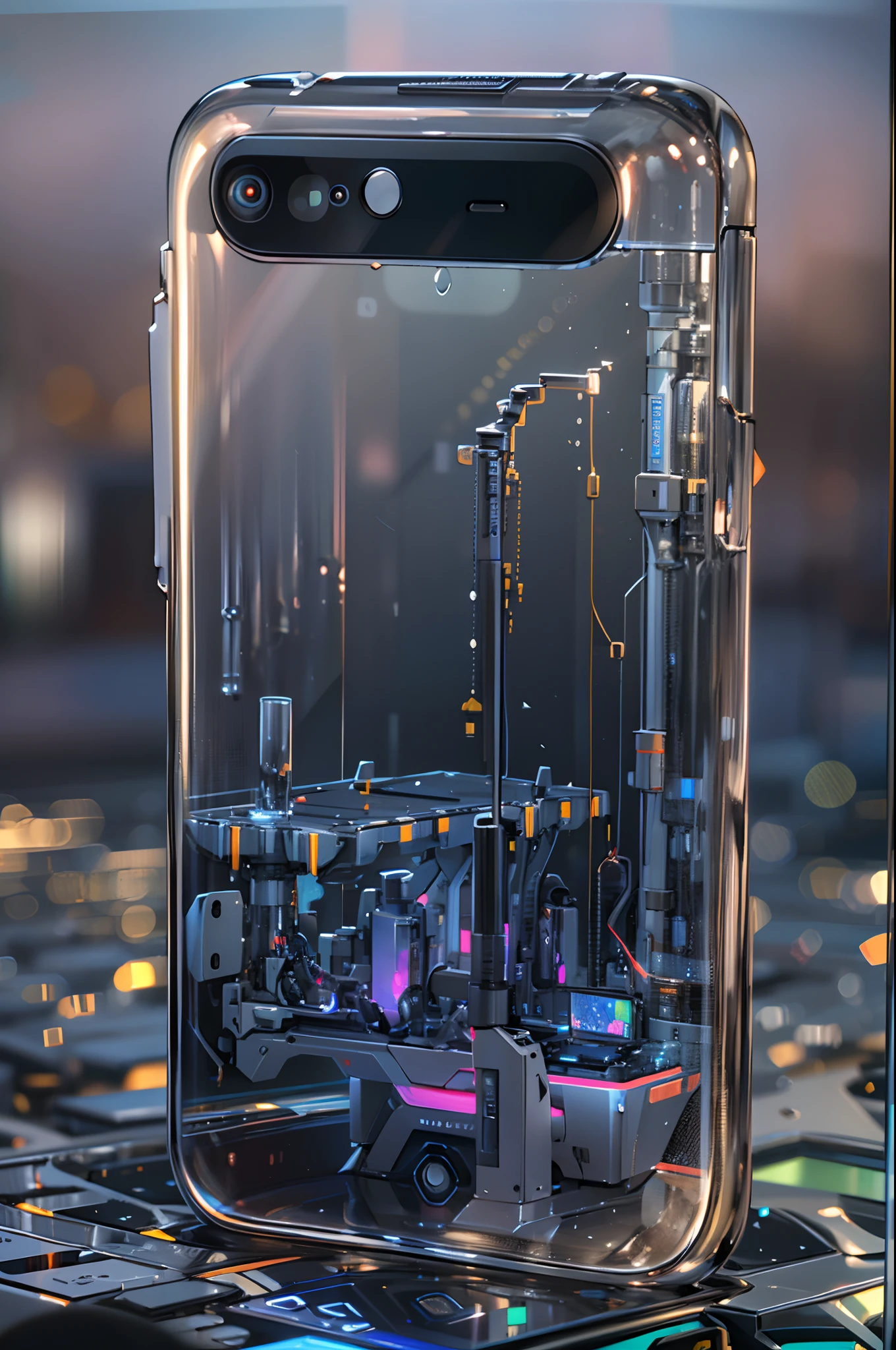 ((Transparent smartphones)),Ultrathin,sense of science and technology,Futuristic,closeup cleavage,extreme hight detail,Real light,super-fine,Hyper-realistic,Ultra photo realsisim,tmasterpiece,8K,on focus,Bokeh,Detailed pubic hair,Hyper-detailing,high qulity,High definition,dynamic viewing angle