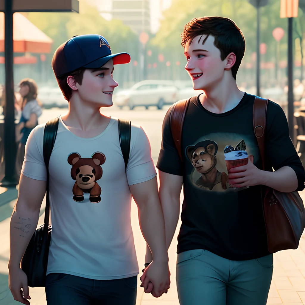 josh hutcherson and freddy fazbear on a date
