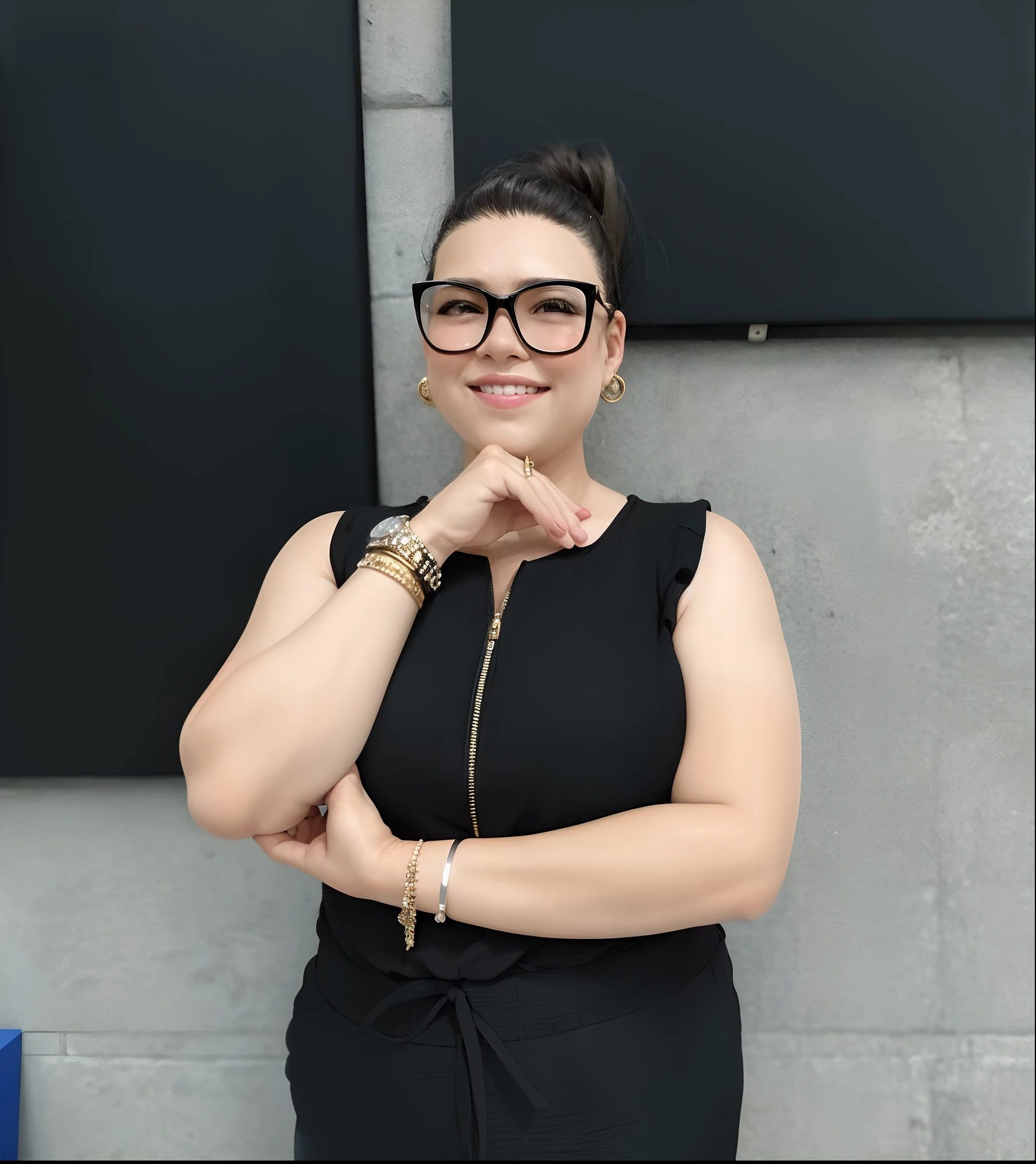 There's a woman in front of a wall with a blackboard, Lorena Avarez, Alanis Guillen, imagem profissional, imagem de perfil, foto de perfil profissional, foto de perfil headshot, foto de perfil profissional, fernanda suarez, taken in the early 2020s, Jenna Barton, Tiro de glamour, Kimberly Asstyn, Foto profissional detalhada, Foto de uma mulher
