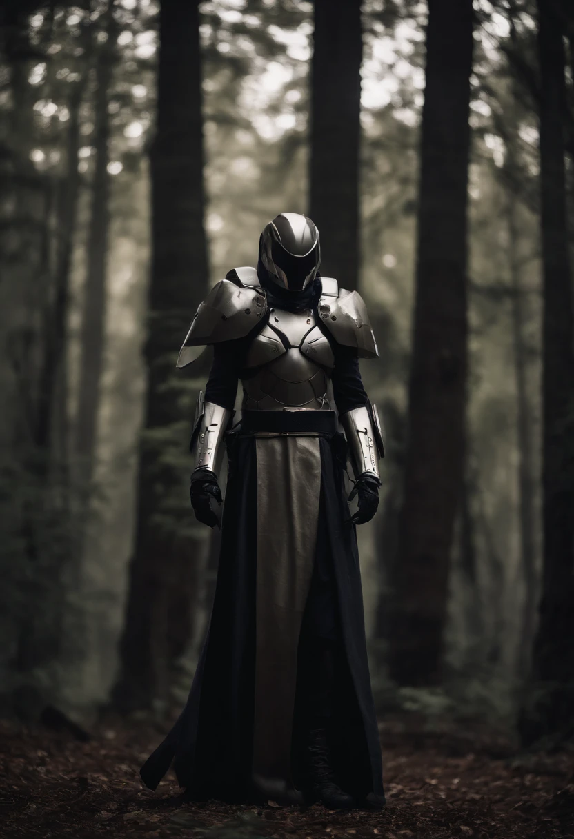Craft an intense portrayal of a feared AI robot renowned for its agility and mastery of Jujitsu. Visualize the robot wearing a torn, dirty, and old hooded cape, adding an ominous layer to its menacing presence. Depict the robot wielding a laser katana with precision, the gleaming blade cutting through the darkness. Capture the essence of fear through dynamic poses, emphasizing the lethal combination of advanced technology and martial prowess. The torn cape should billow dynamically, conveying a sense of battle-worn resilience. This detailed prompt seeks to inspire an evocative representation of a formidable AI warrior, seamlessly blending agility, martial arts skill, and futuristic weaponry. Add mechanical wings
