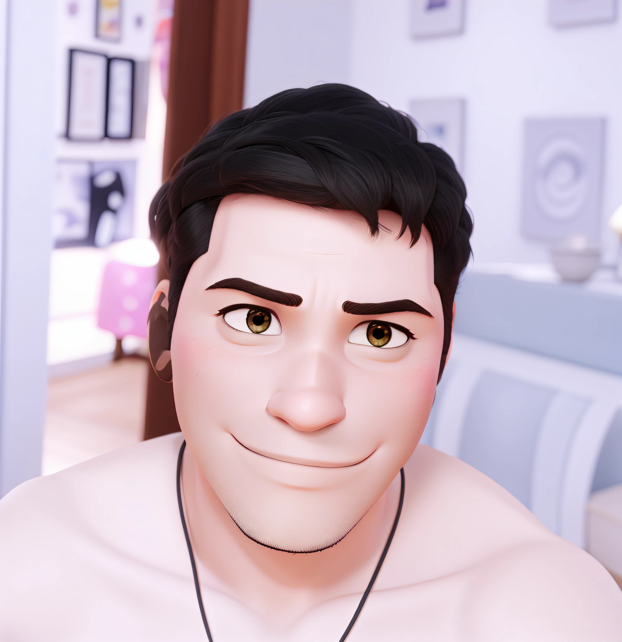 marido e esposa, Arte da Pixar, alta qualidade, memarido e mulher, olhos negros, arte pixar, alta qualidade, best qualitylhor qualidade