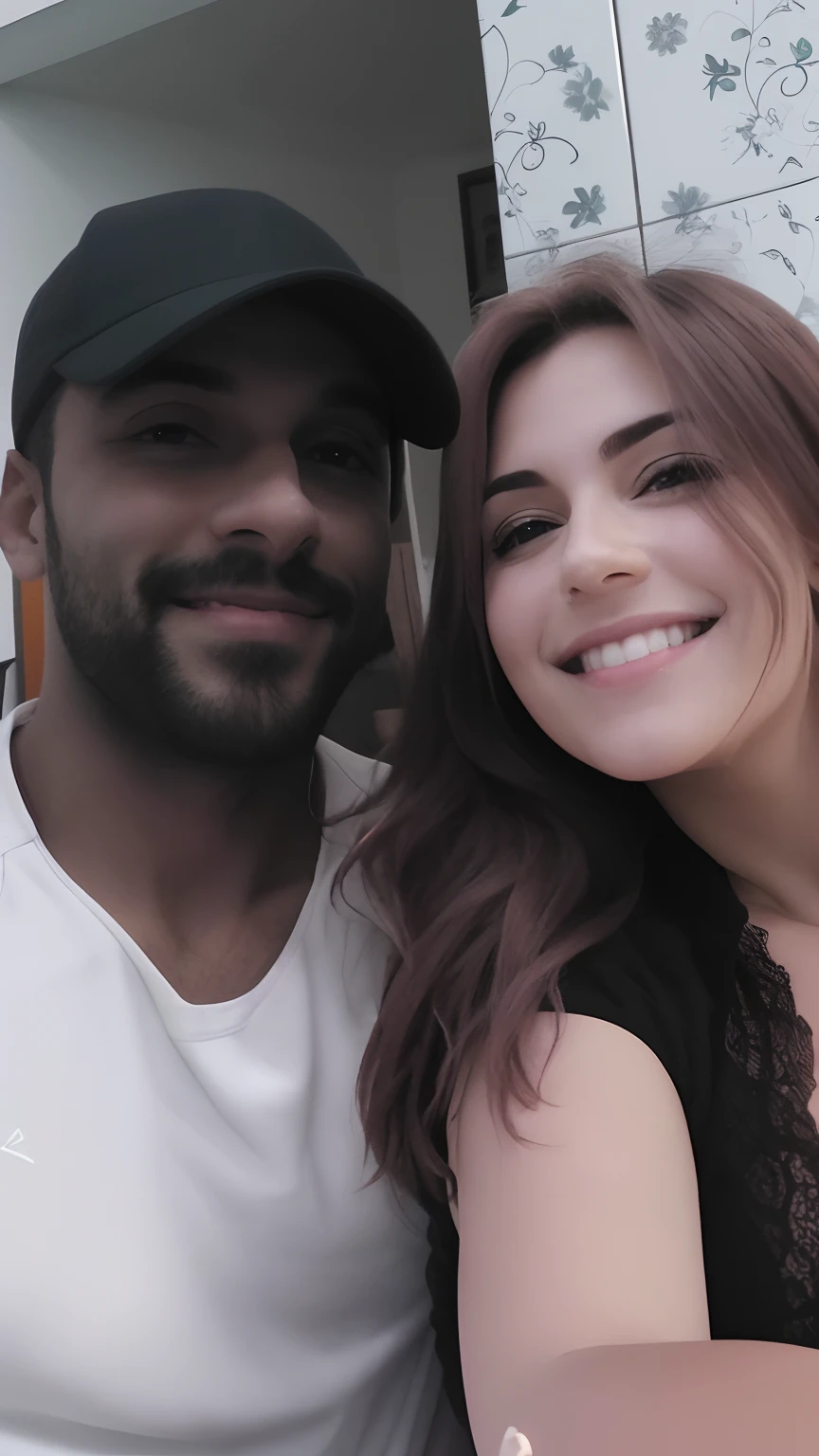 there is a man and woman sitting on a couch together, Directed by: Nandor Soldier, imagem de perfil, Casal feliz, Lovely couple, ástor alexander, casal sorridente, 🤬 🤮 💕 🎀, 1614572159, Directed by: David Ruby, by Amelia Peláez, Marischa Becker, they are in love
