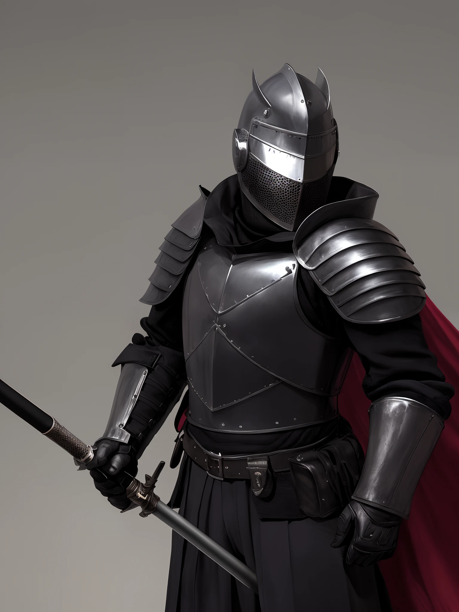 Knight holding a nightstick