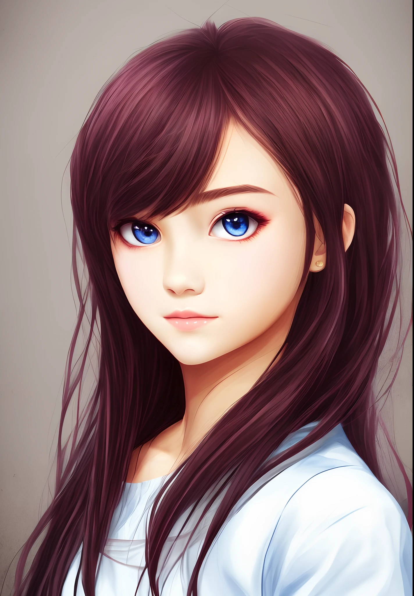 2D Beautiful Girl