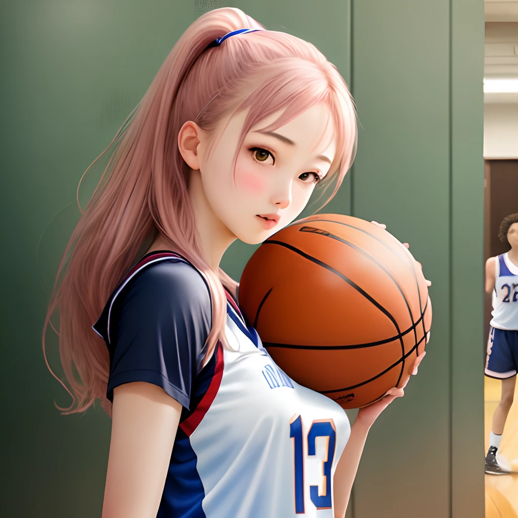 Basketball girl with