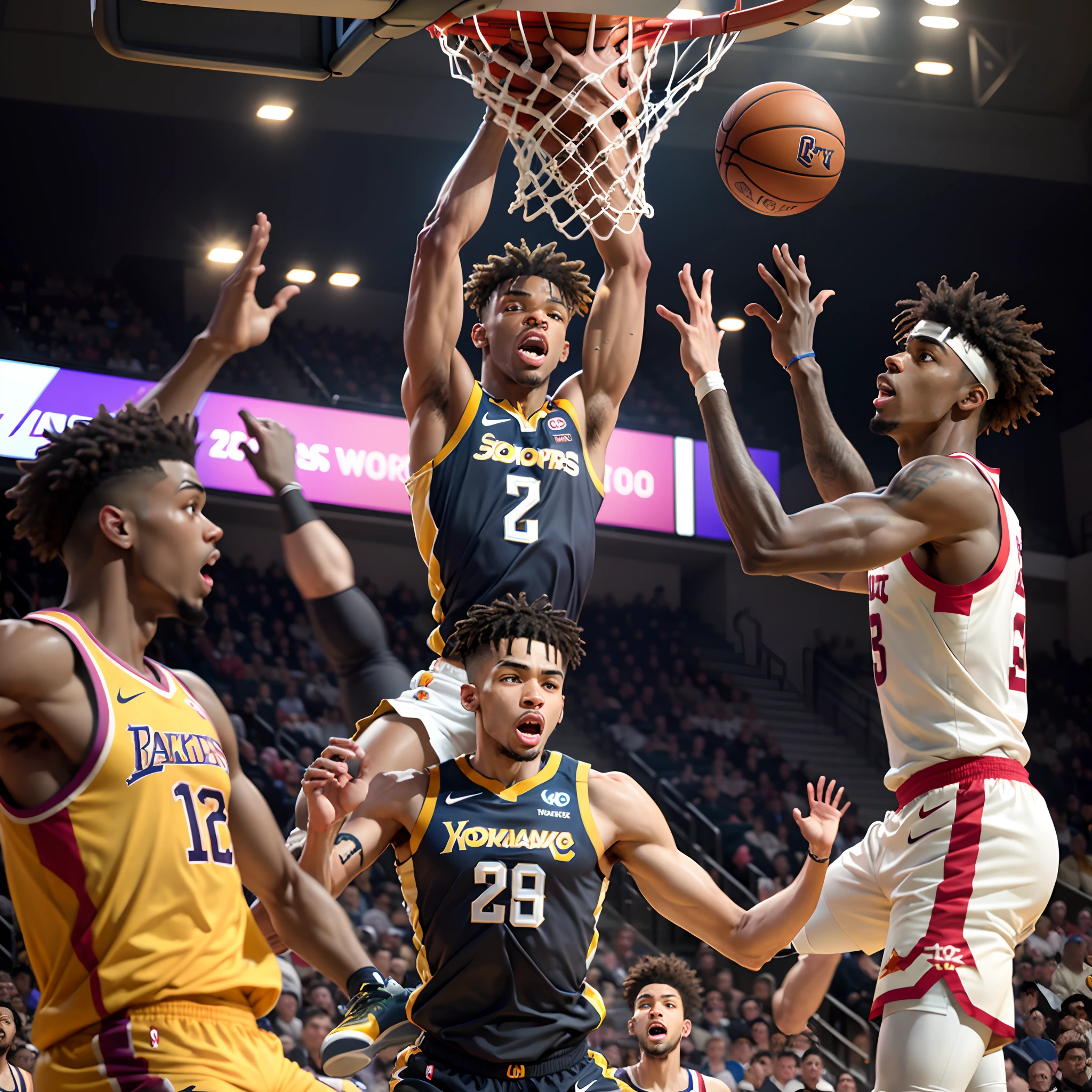 Ja Morant dunking