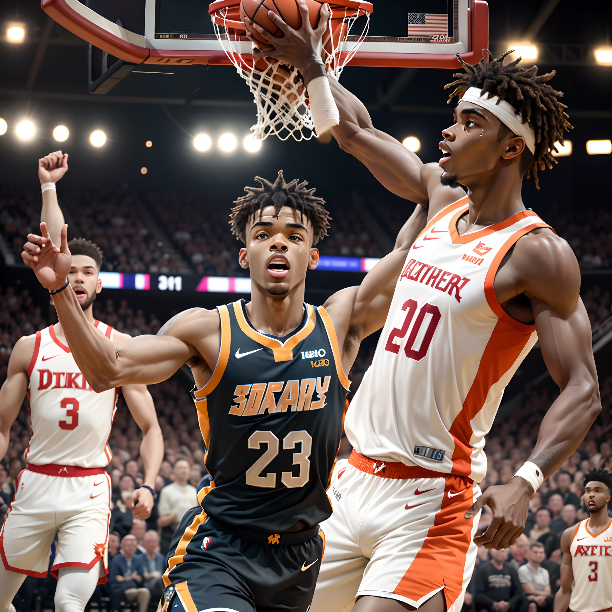 Ja Morant dunking