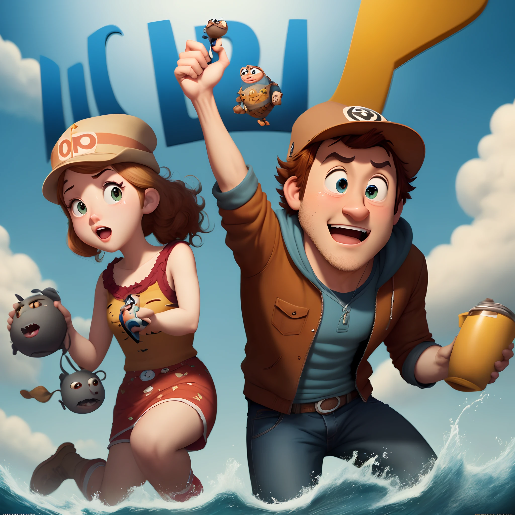 Poster movie new Pixar film Julius Nick (the motto is exactly)